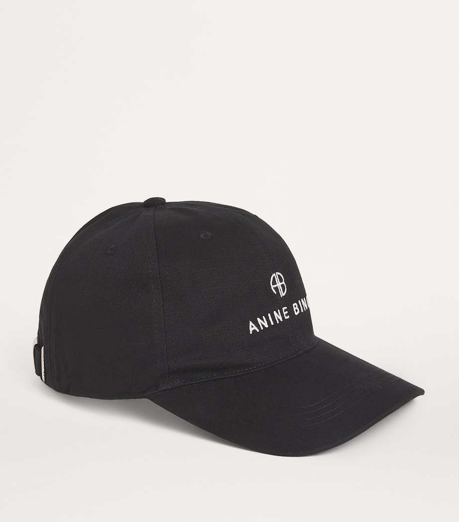 Embroidered Jeremy Baseball Cap BLACK Image 2