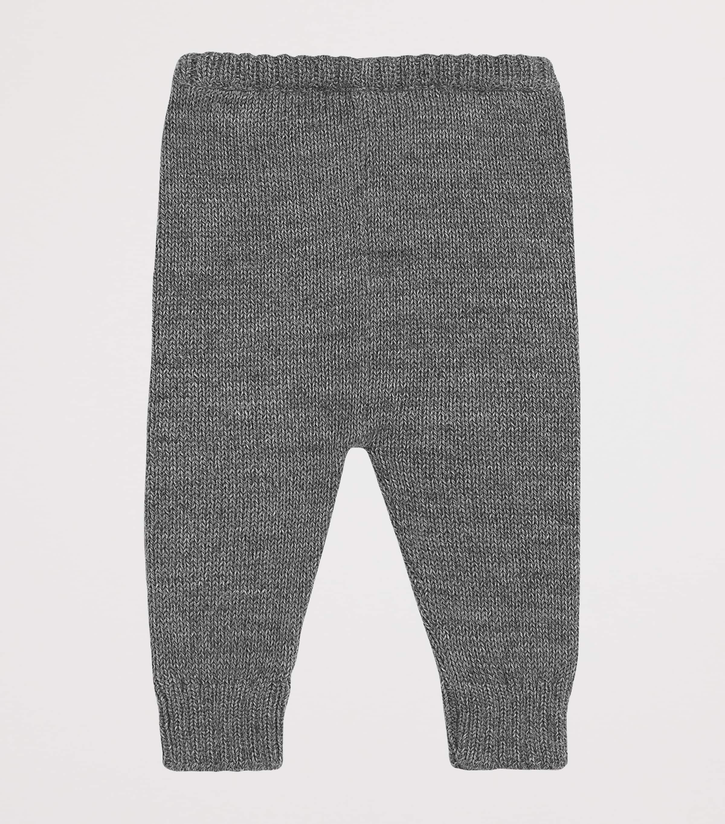 Cashmere Leggings (1-18 Months) GRIS CHINE C. Image 2