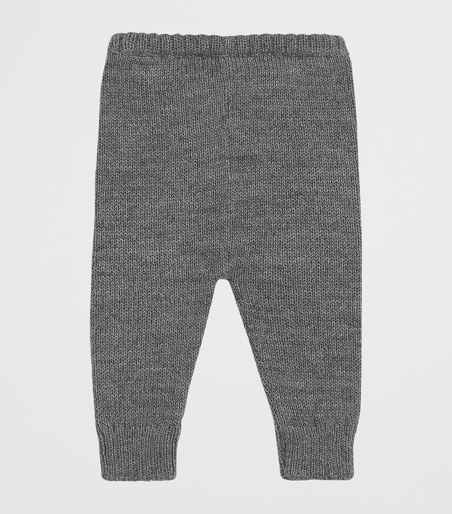 Cashmere Leggings (1-18 Months) GRIS CHINE C. Image 2