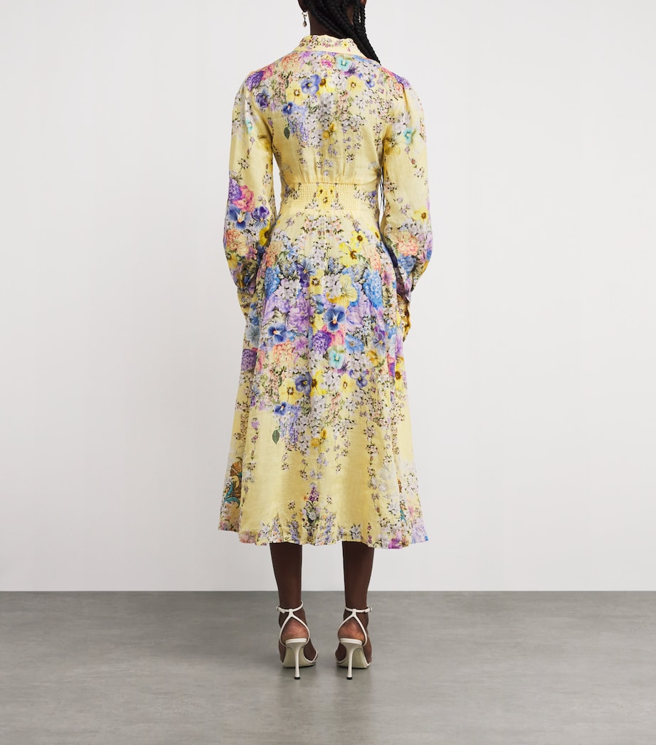 Linen Darling Buds Shirt Dress DARLING BUDS DARLBUD Image 3