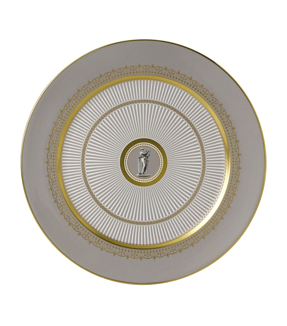 Anthemion Grey Plate (30.5cm) GREY Image 3