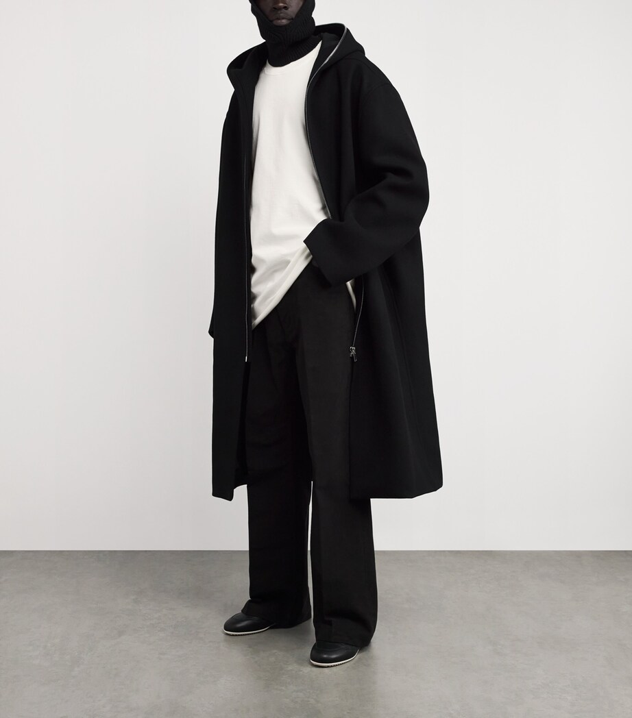 Rick Owens Mens Oversized Organic Cotton Tommy T-Shirt Milk/ Image 2