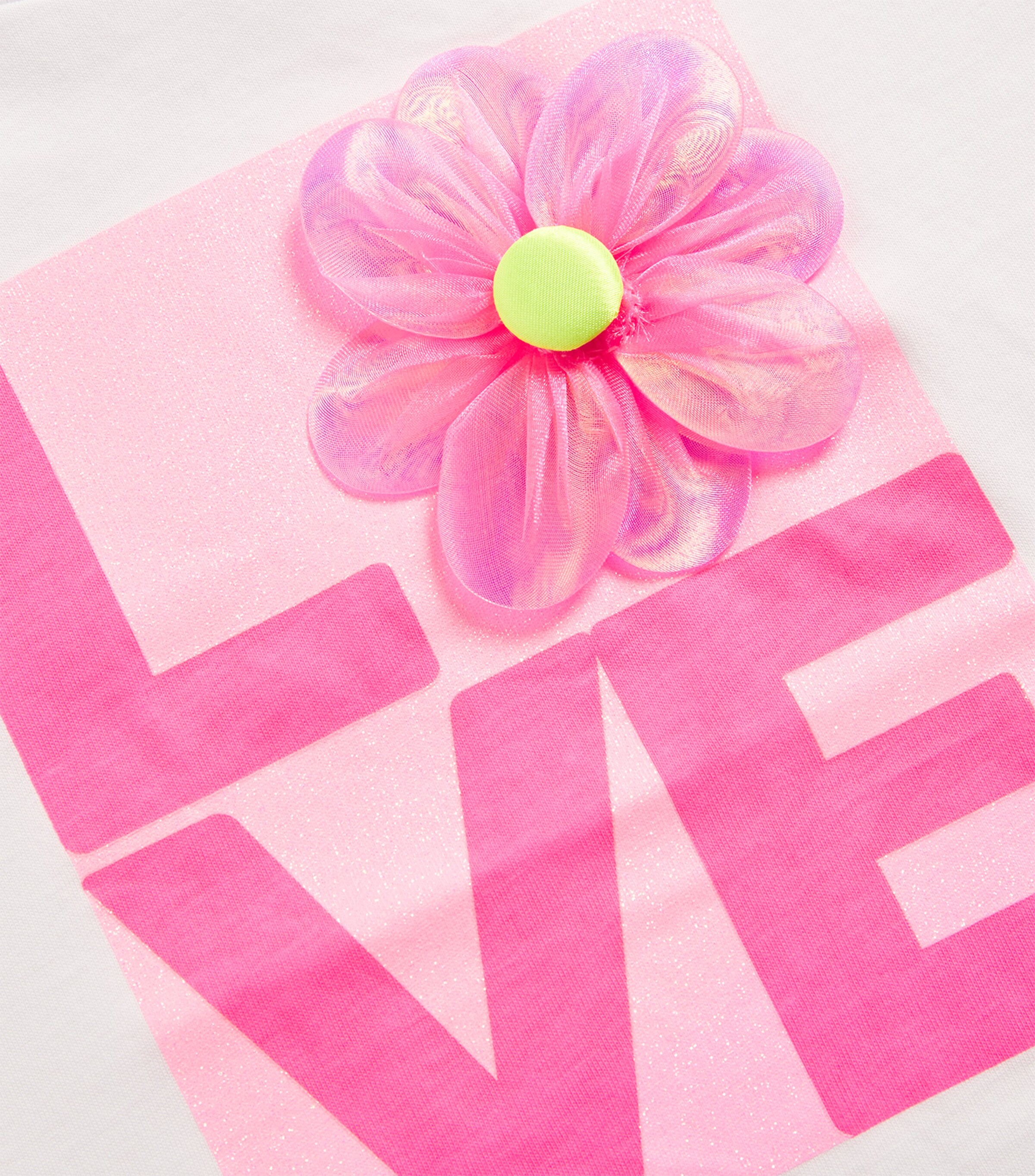 Cotton Embellished Printed T-Shirt (2-12 Years) 10P WHITE Image 4