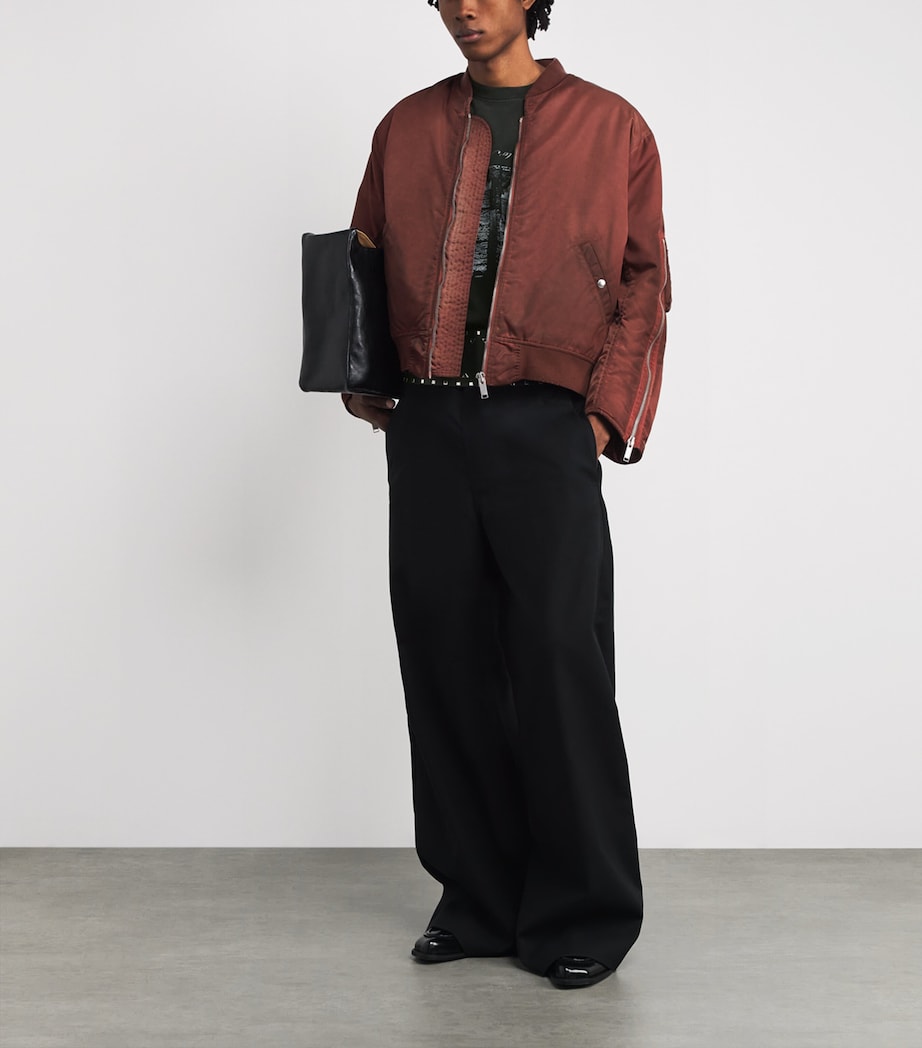 Cotton Welcome to NY T-Shirt BLACK Image 2