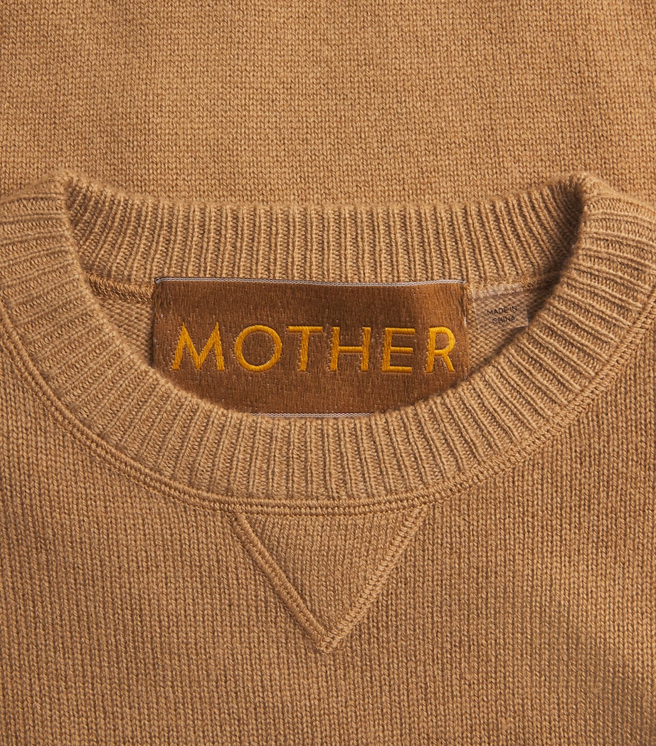 Cashmere Logo Sweater CAMEL CML Image 5