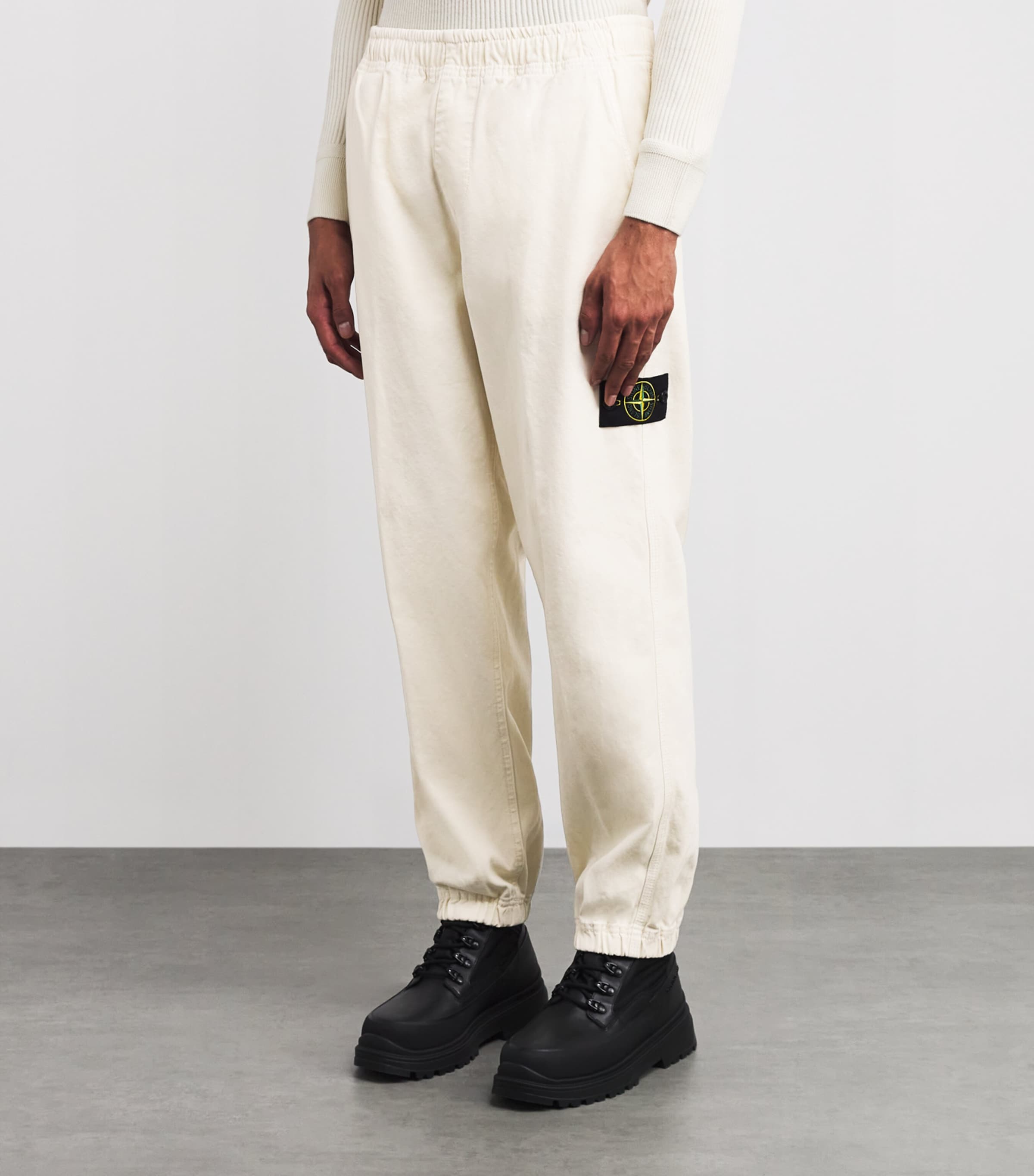 Organic Panama Cotton Sweatpants V0193 Image 3