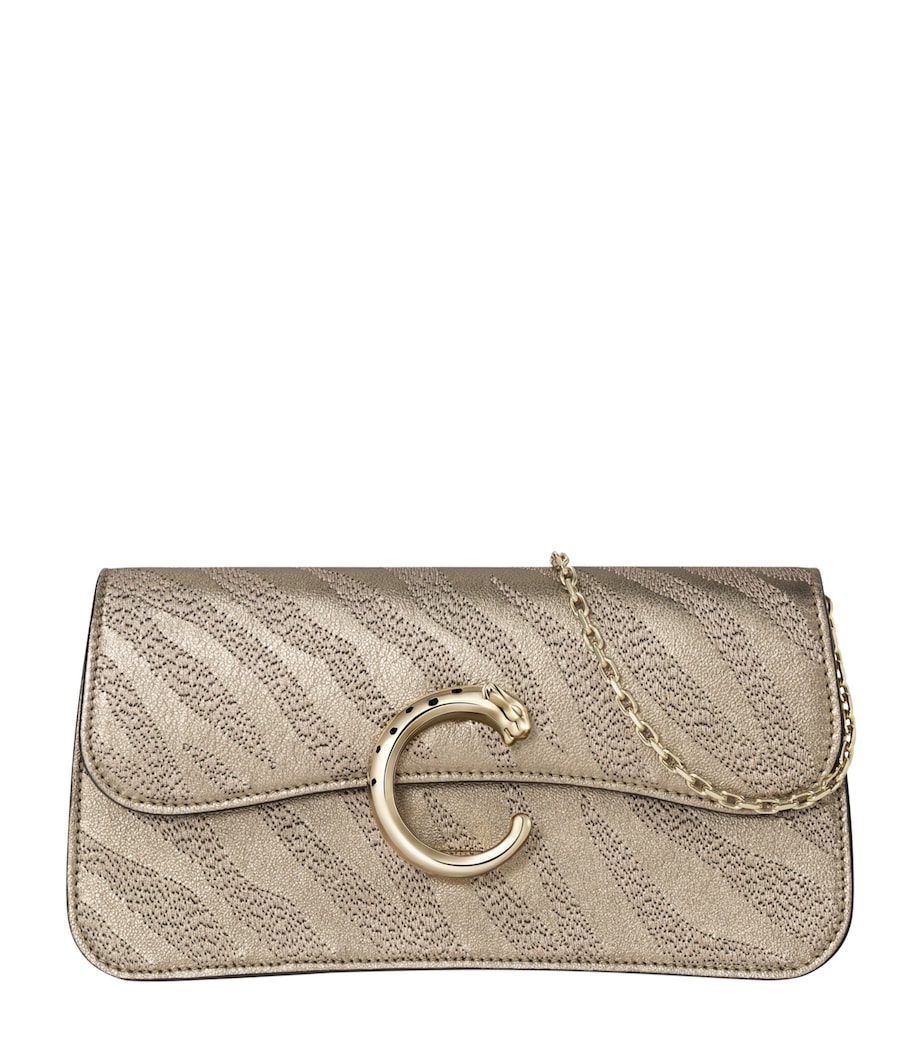 Mini Lambskin Panthère de Cartier Shoulder Bag GOLDEN Image 1