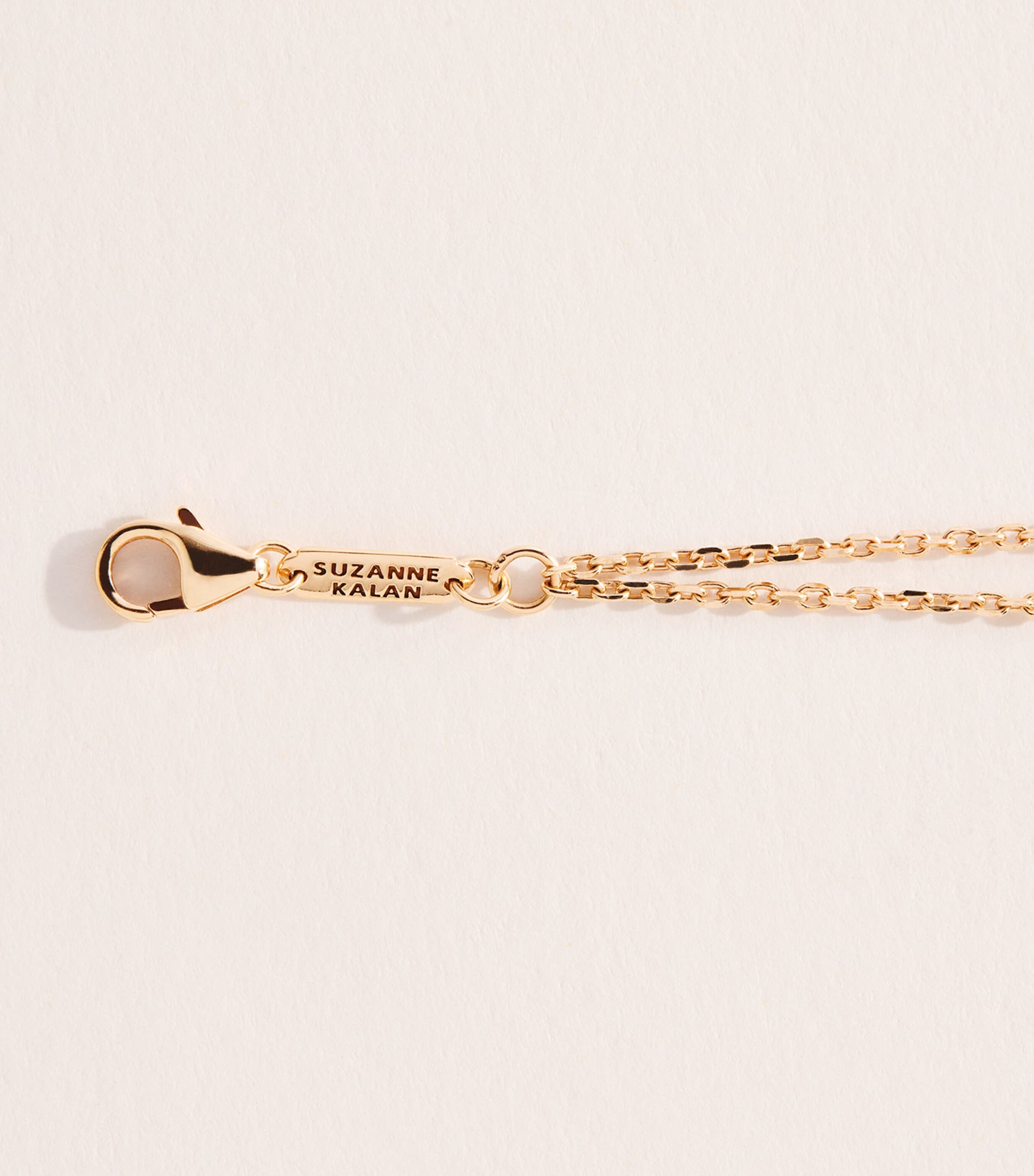 Suzanne Kalan Rose Gold, Diamond and Pink Sapphire Evil Eye Chain Bracelet Rg/p Image 3