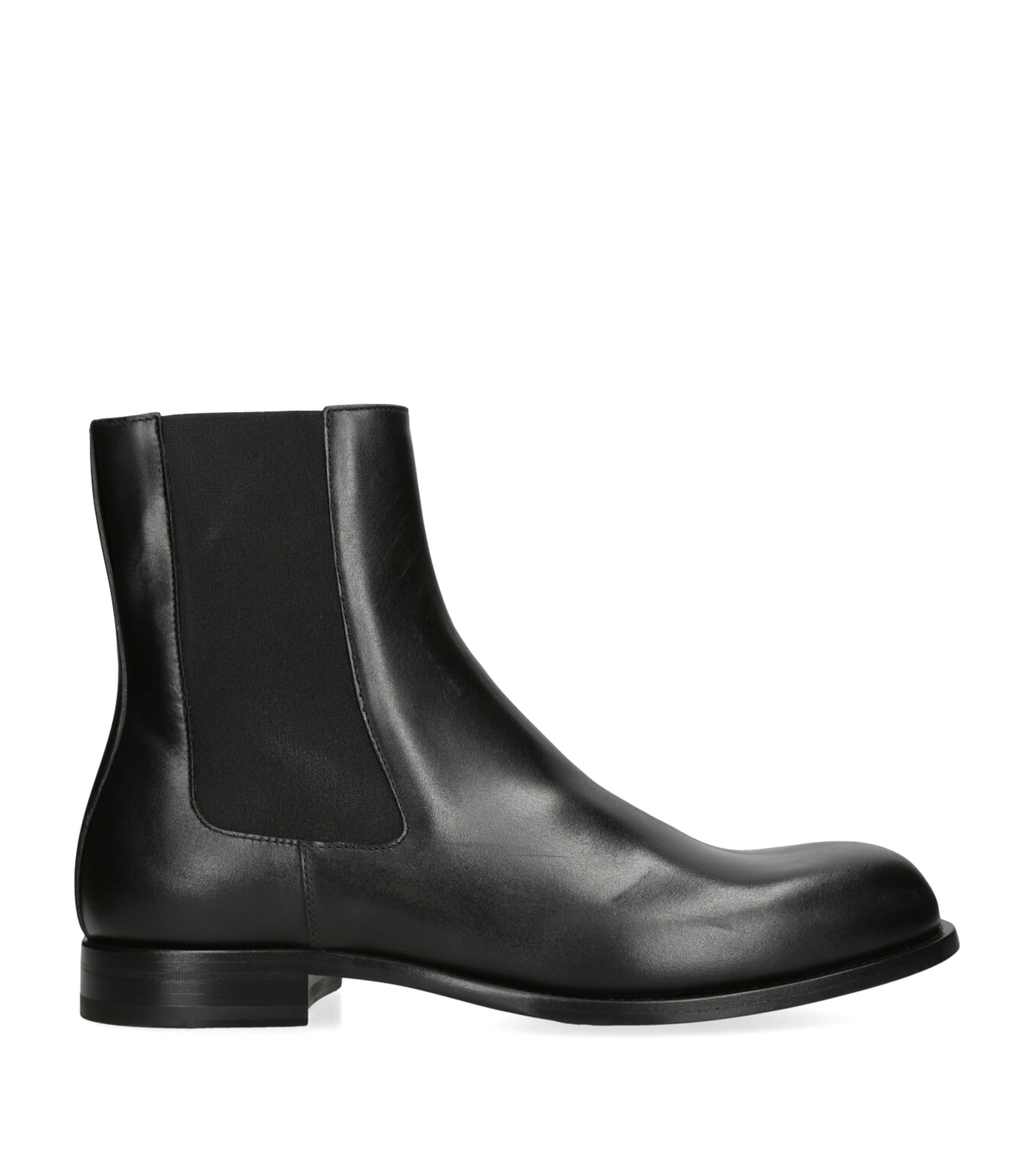 【in a row】Chelsea Hip Boots Przeglądaj Czarny matowy - Chunky Chelsea Ankle Boots z Next