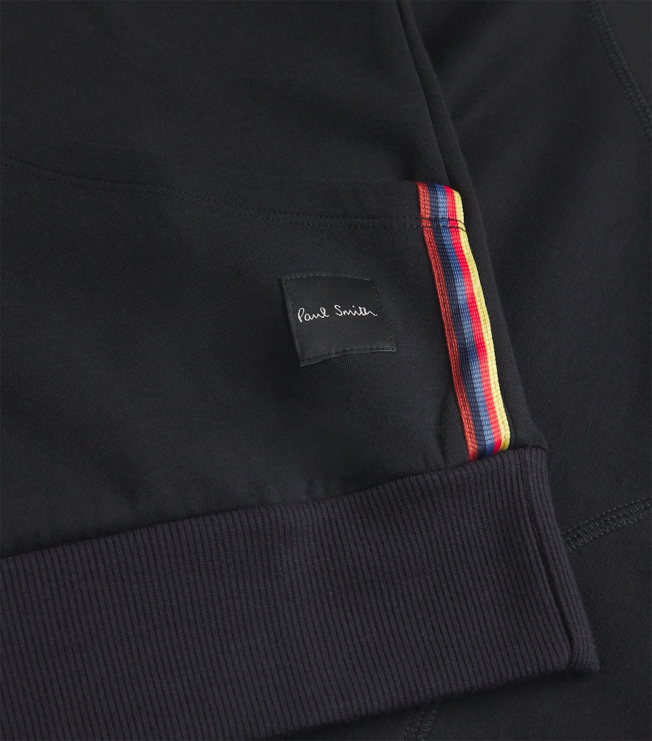 Cotton-Blend Hayden Hoodie BLACK Image 5