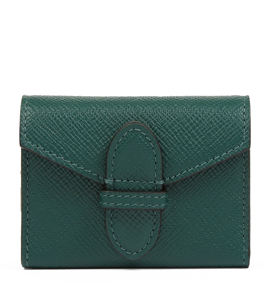 Leather Playing Card Case FOREST GREEN Image 1