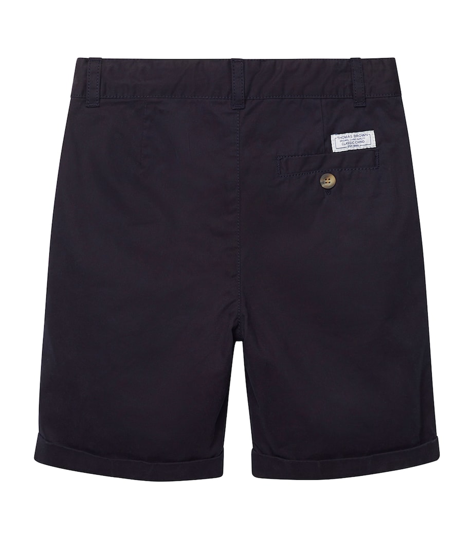 Trotters Charlie Chino Shorts (2-5 Years) Navy Image 2