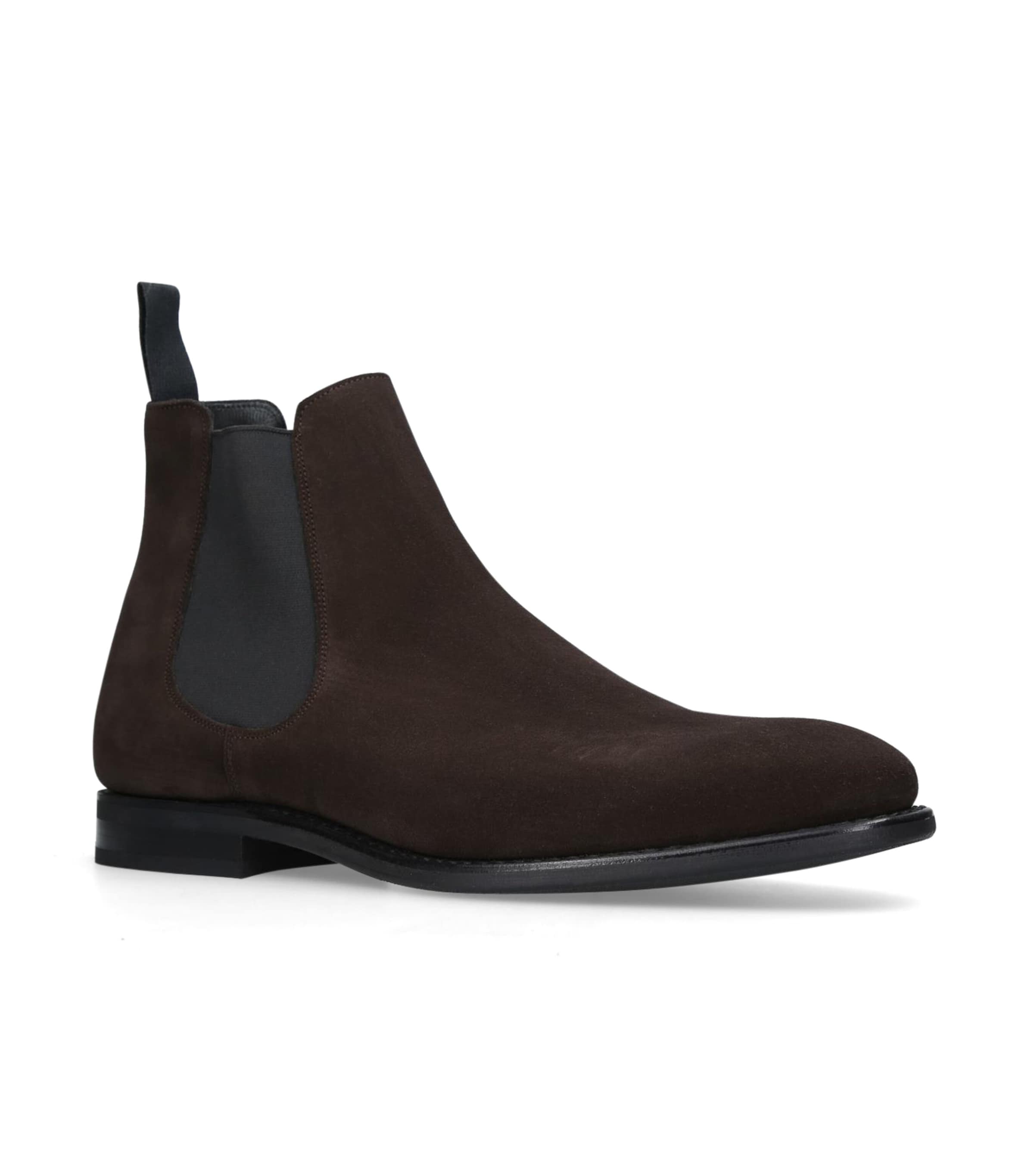 Church's Suede Prenton Chelsea Boots In Brown