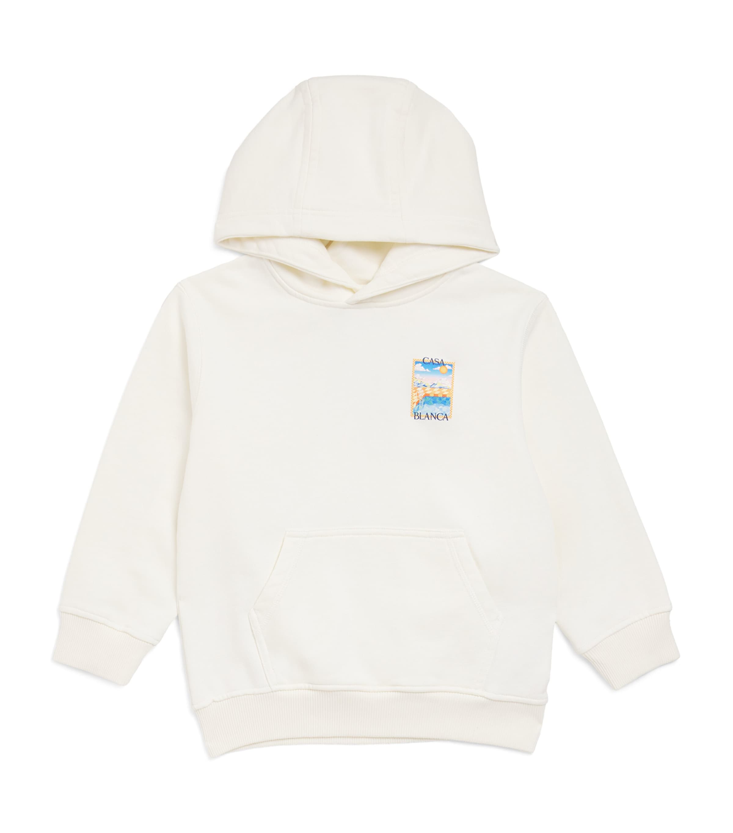 Casablanca Kids Organic Cotton Printed Hoodie (4-14 Years