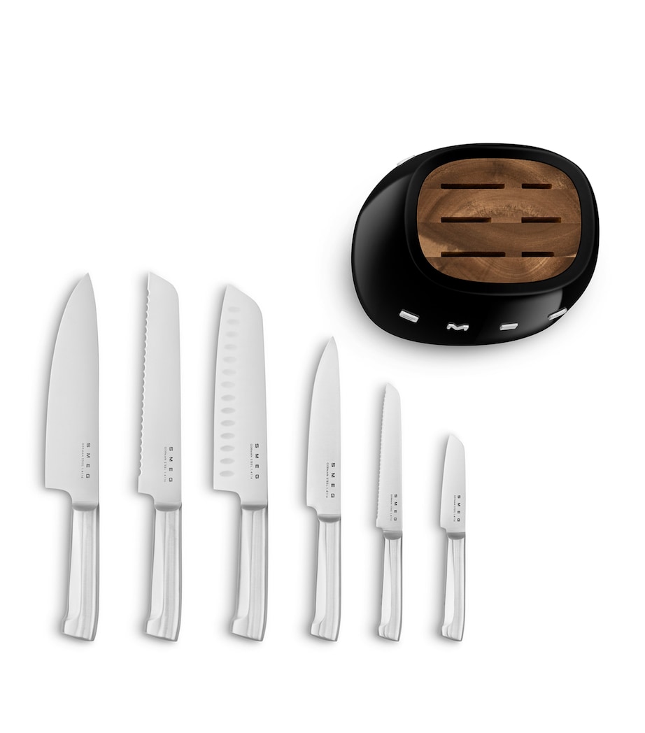 6-Piece Knife Block Set BLACK Image 5