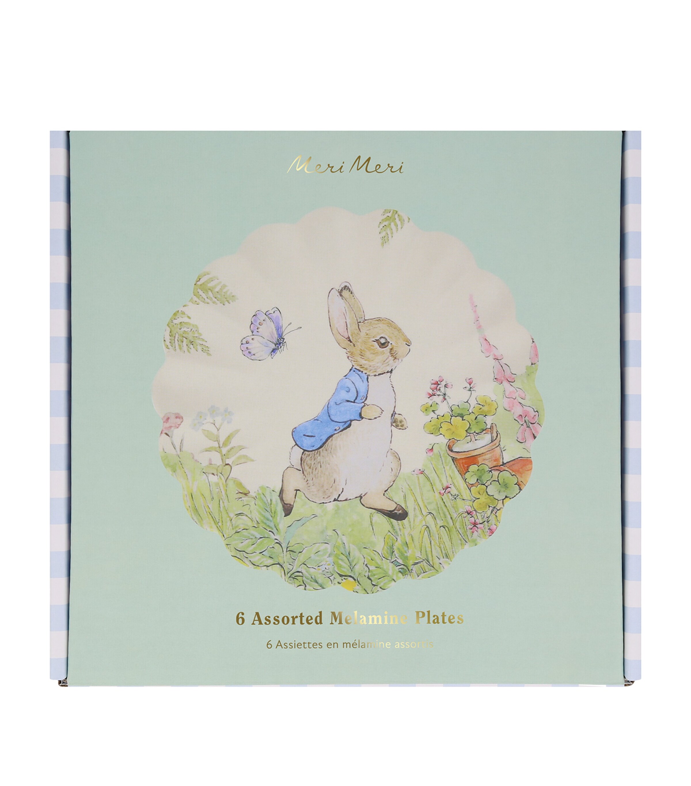 Meri Meri Set of 6 Melamine Peter Rabbit Plates (20cm) | Harrods UK