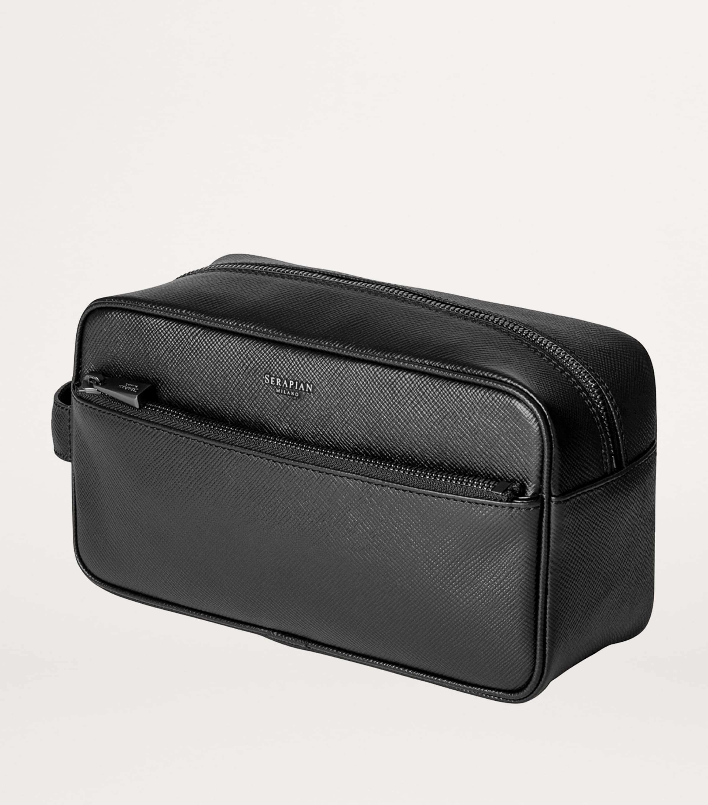 Leather Evolution Wash Bag ECLIPSE BLACK 292 Image 2