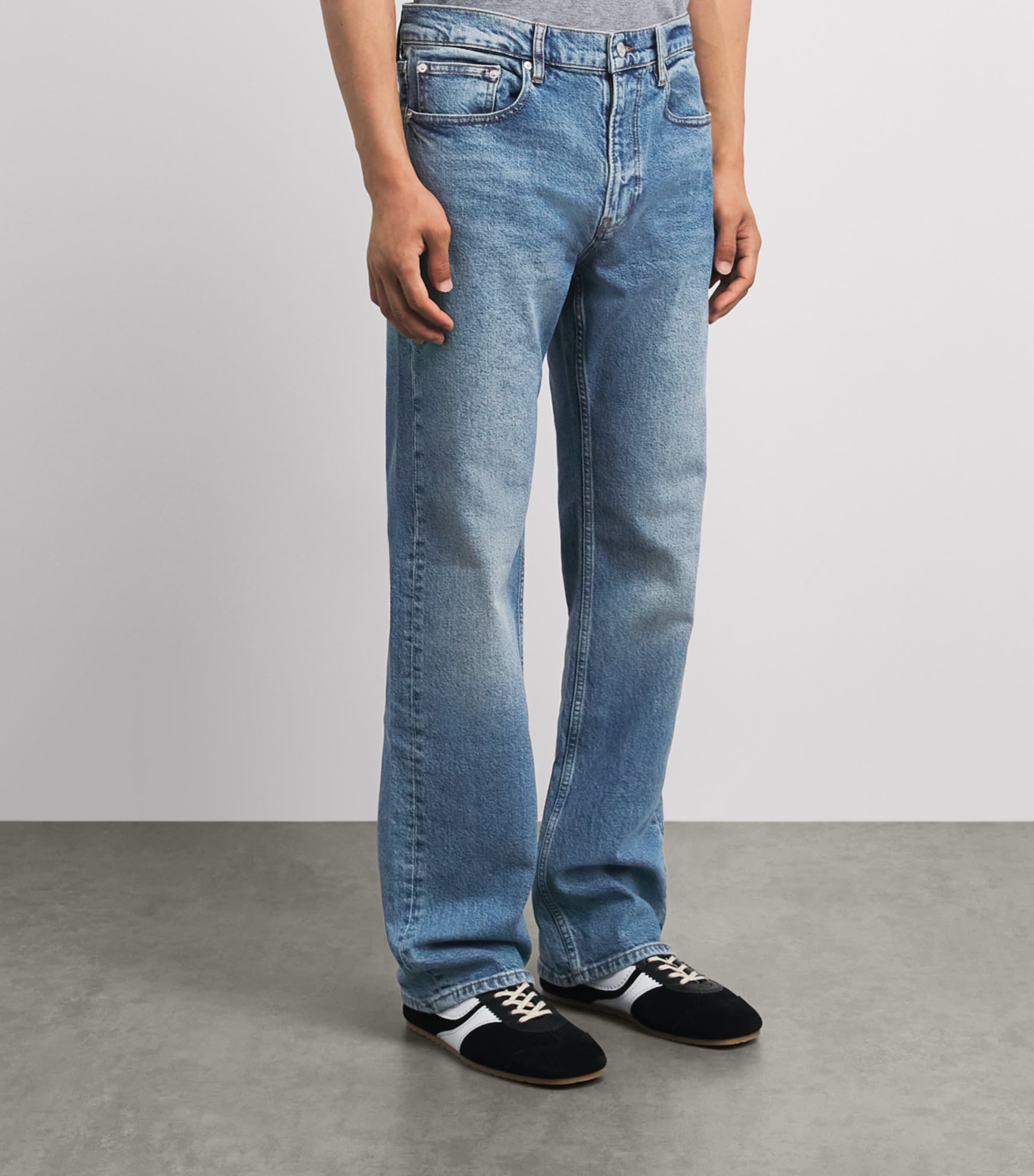 FRAME Mens Bootcut Jeans Western Image 4