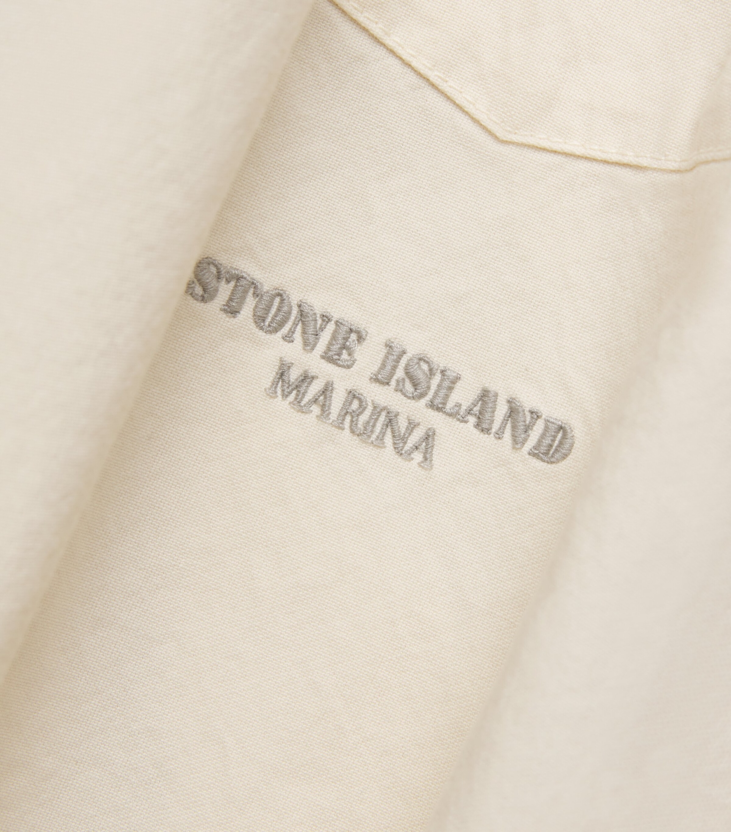 Stone Island Mens Organic Cotton Garment-Dyed Overshirt Image 6