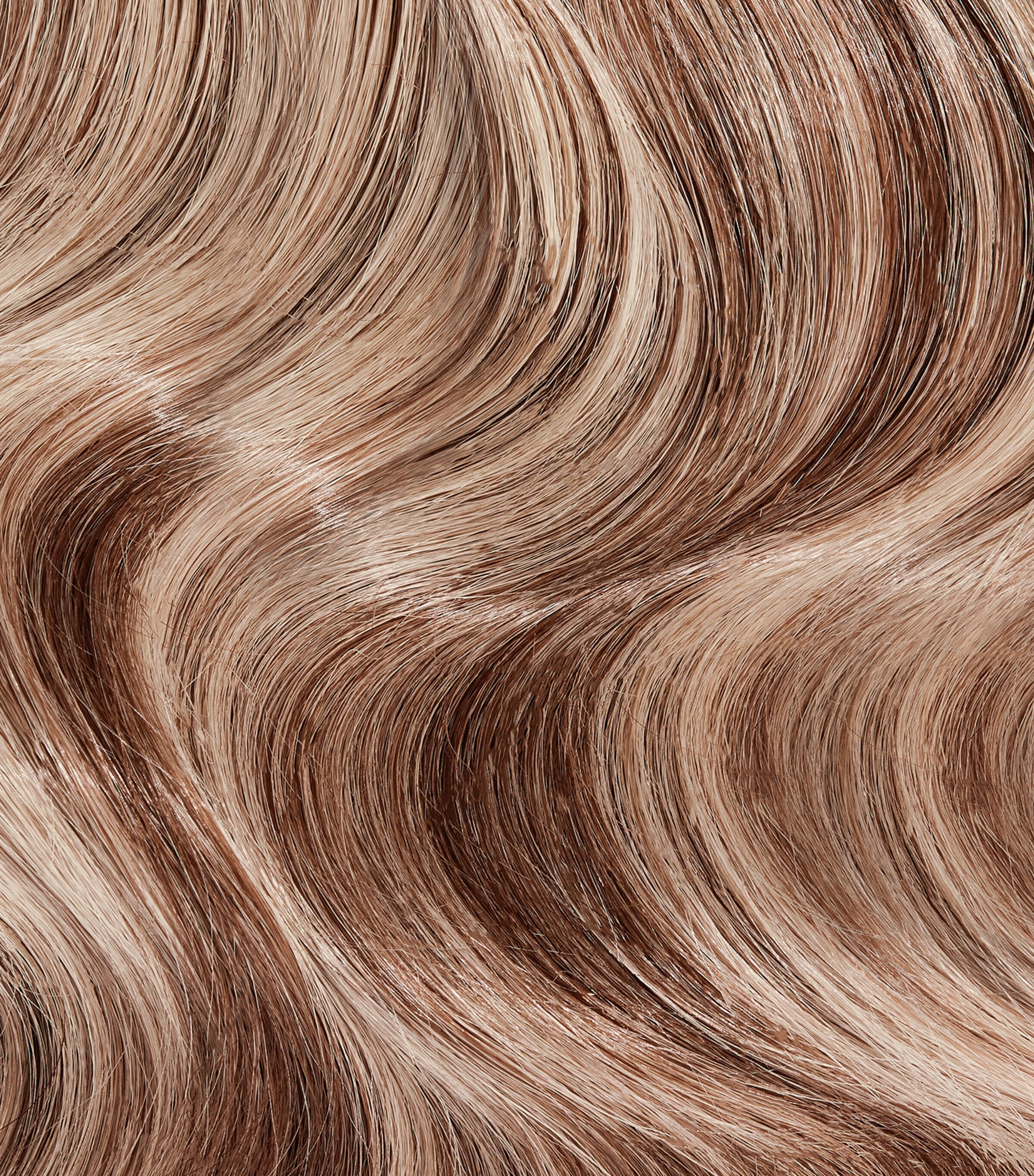 Beauty Works Beauty Works x Huda BARELY THERE Clip-In Hair Extensions Set (20") Honey Blonde Image 2