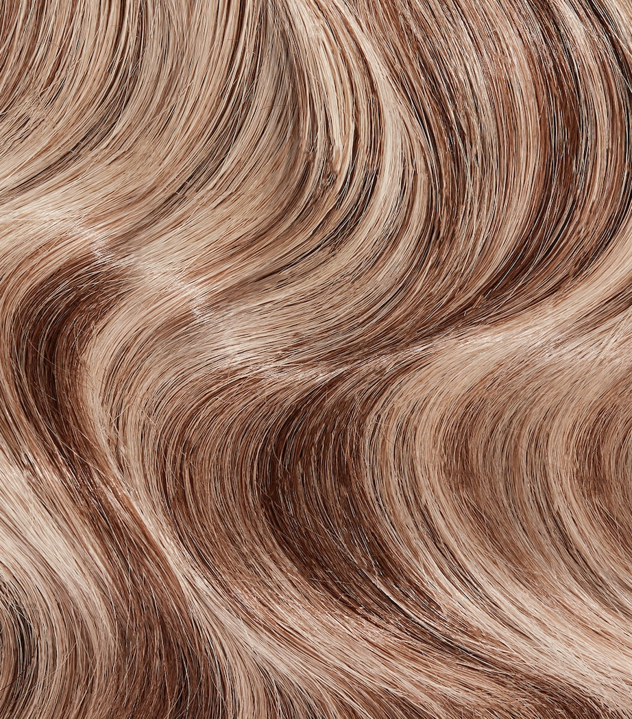 Beauty Works x Huda BARELY THERE Clip-In Hair Extensions Set (20") HONEY BLONDE Image 2