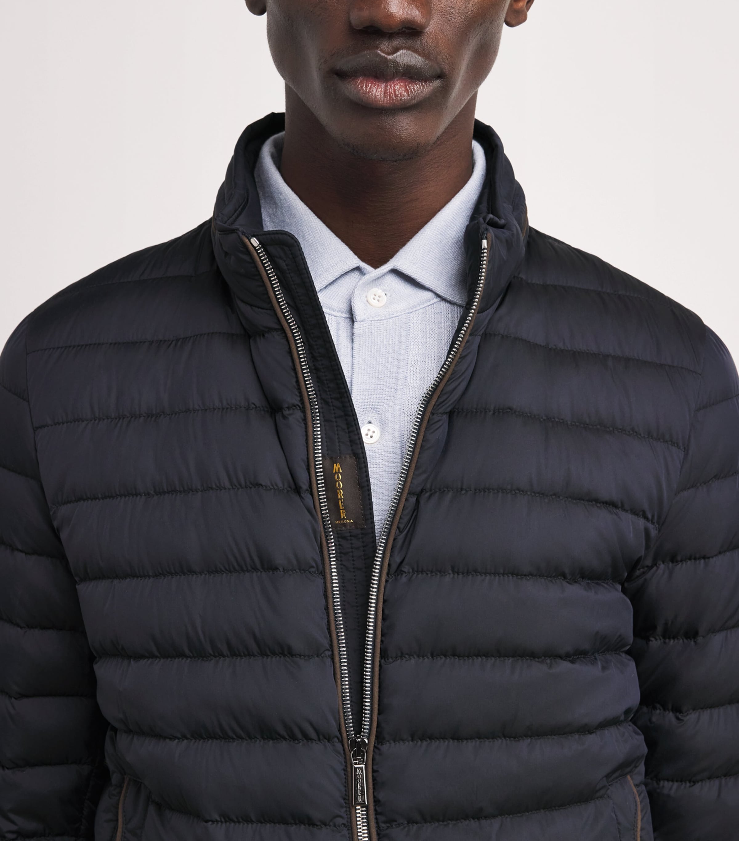 Quilted Alec-S3C Puffer Jacket DARK BLU U0402 Image 6