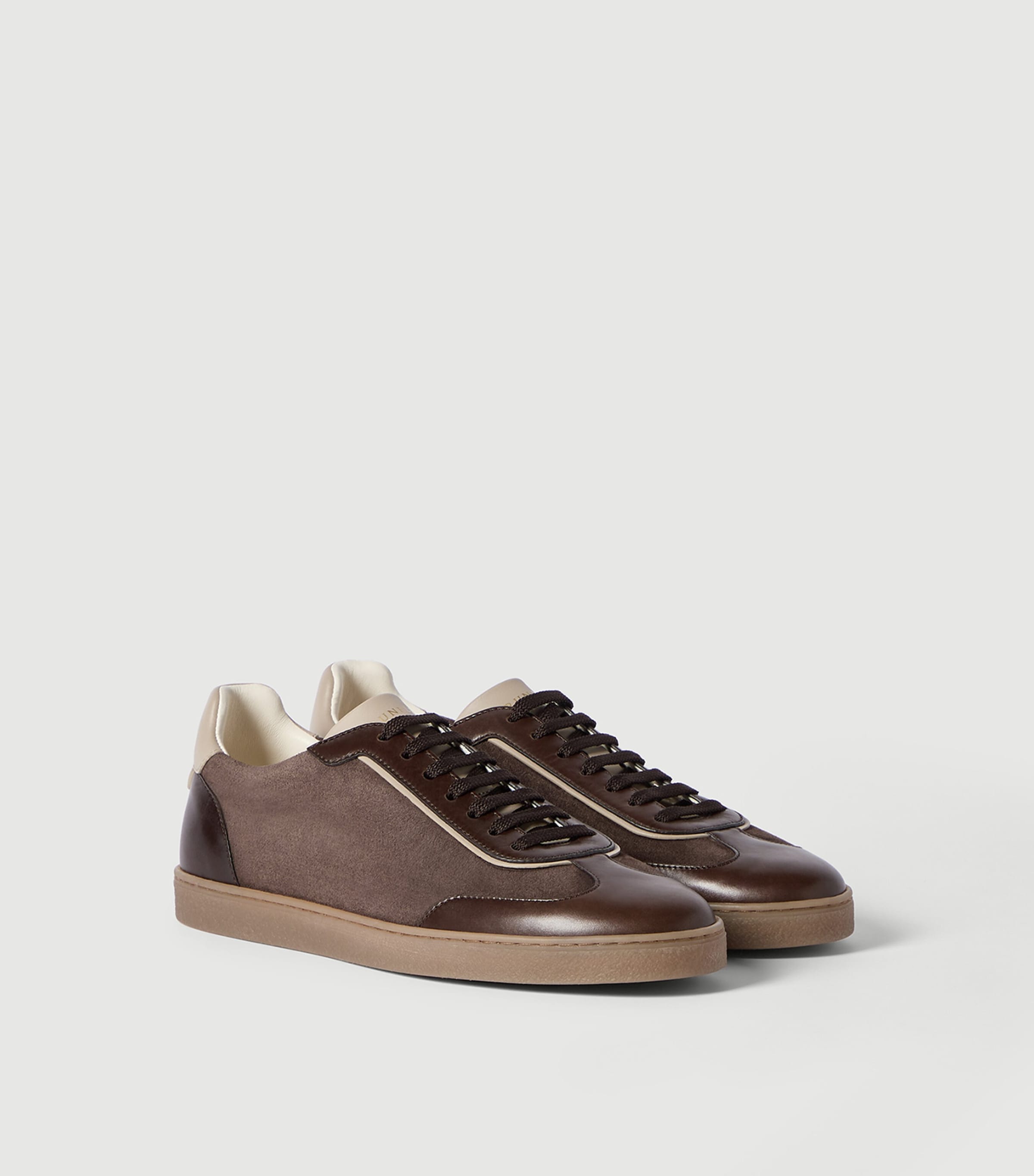 Brunello Cucinelli Suede-Leather Sneakers Image 2