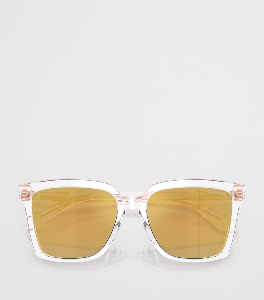Michael Kors Menaggio Square Sunglasses Clear Image 4