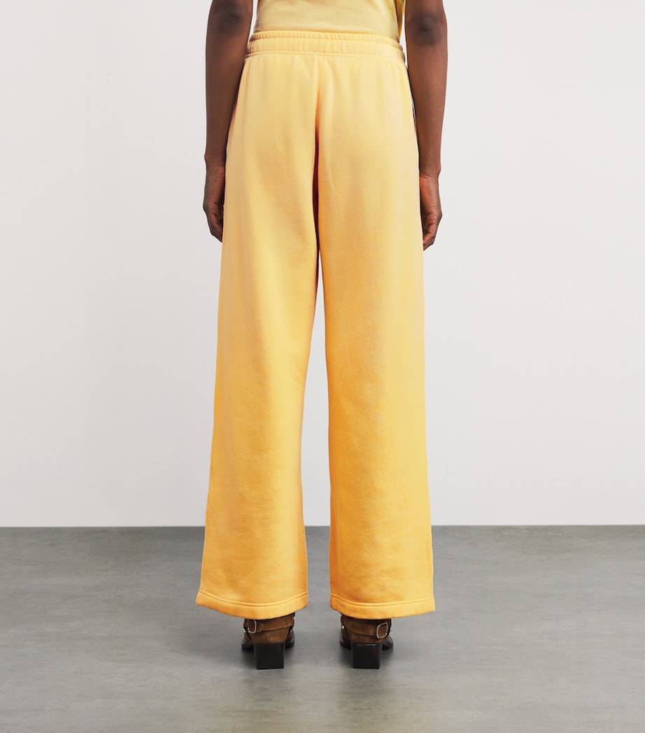 Polo Pony Straight Sweatpants COLLEGIATE YELLOW Image 4