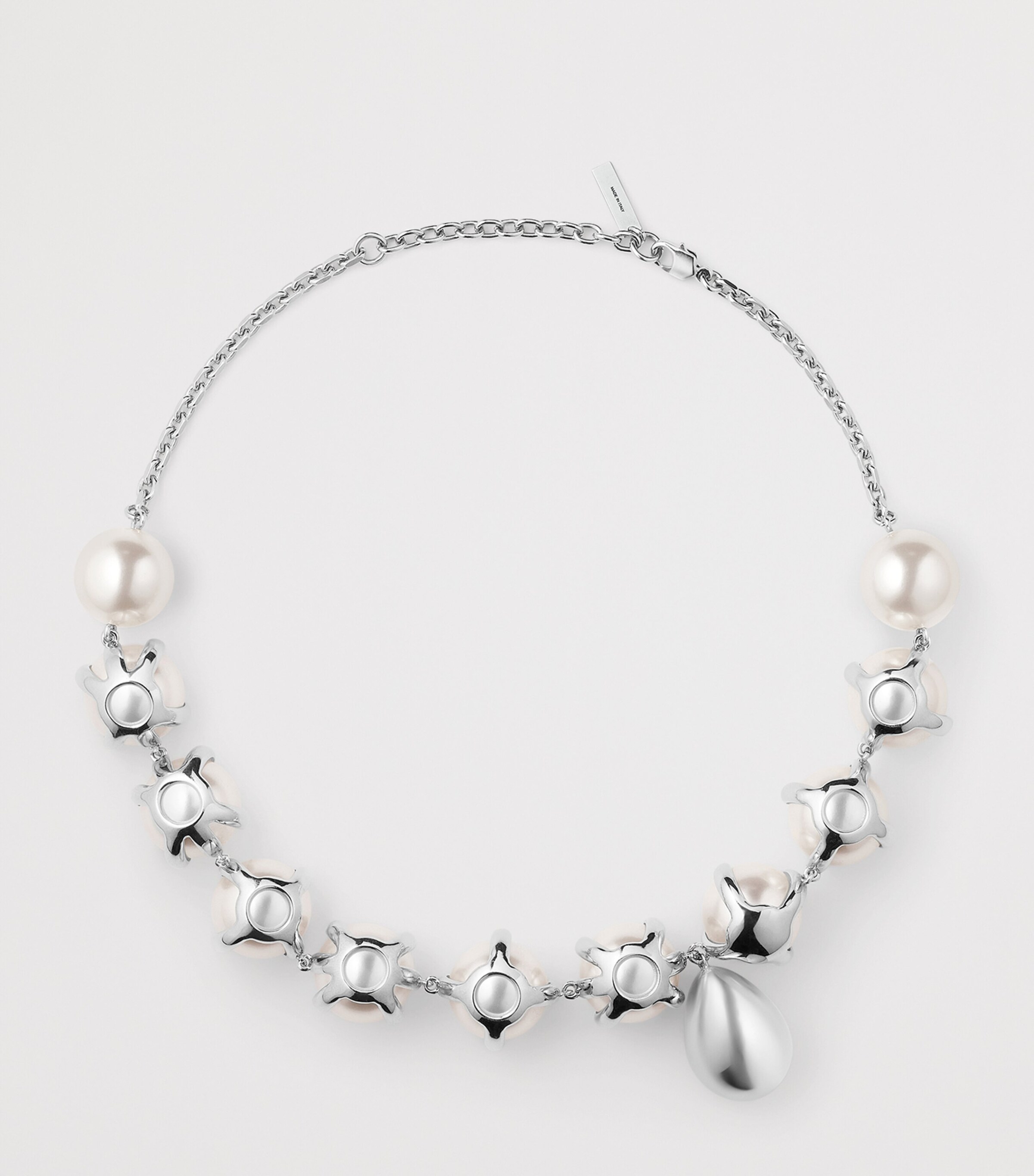 Givenchy Faux Pearl Necklace White/silvery Image 3