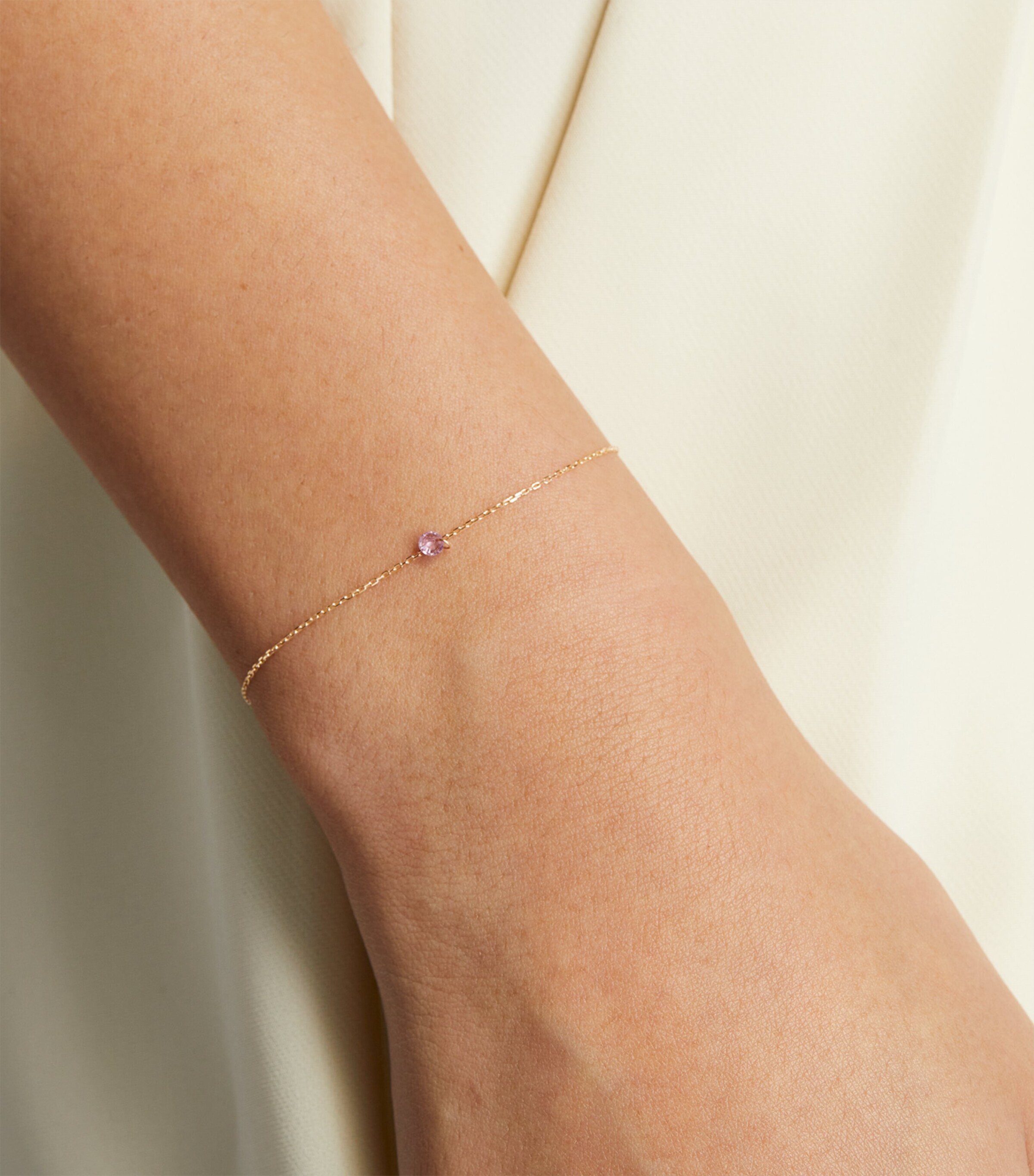 Persée Yellow Gold and Sapphire La Vie En Rose Bracelet Yellow Gold Image 4