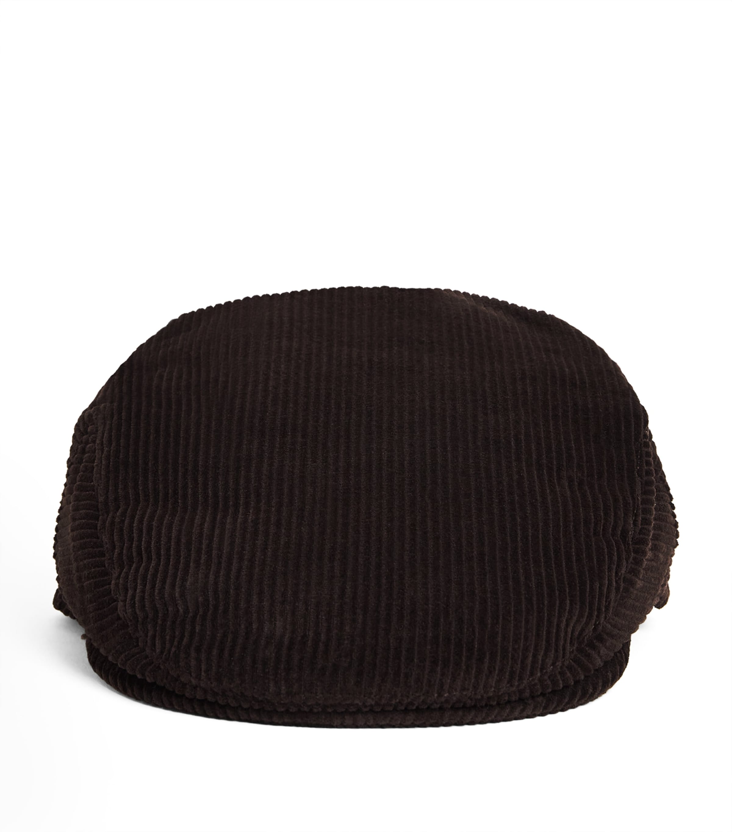 Barbour Corduroy Westdale Flat Cap In Animal Print