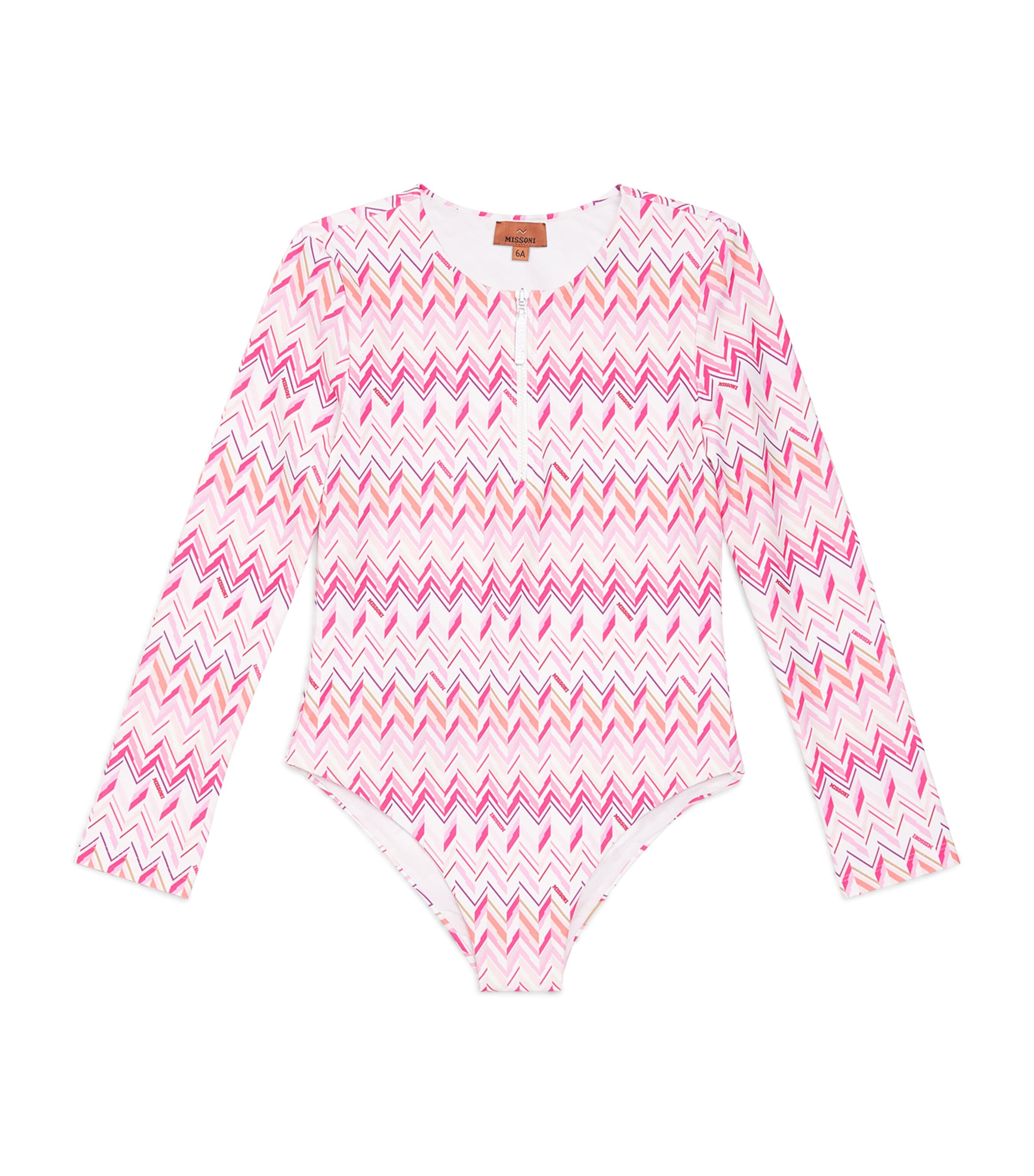 Missoni Kids Zigzag Swimsuit (4-14 Years) Image 1