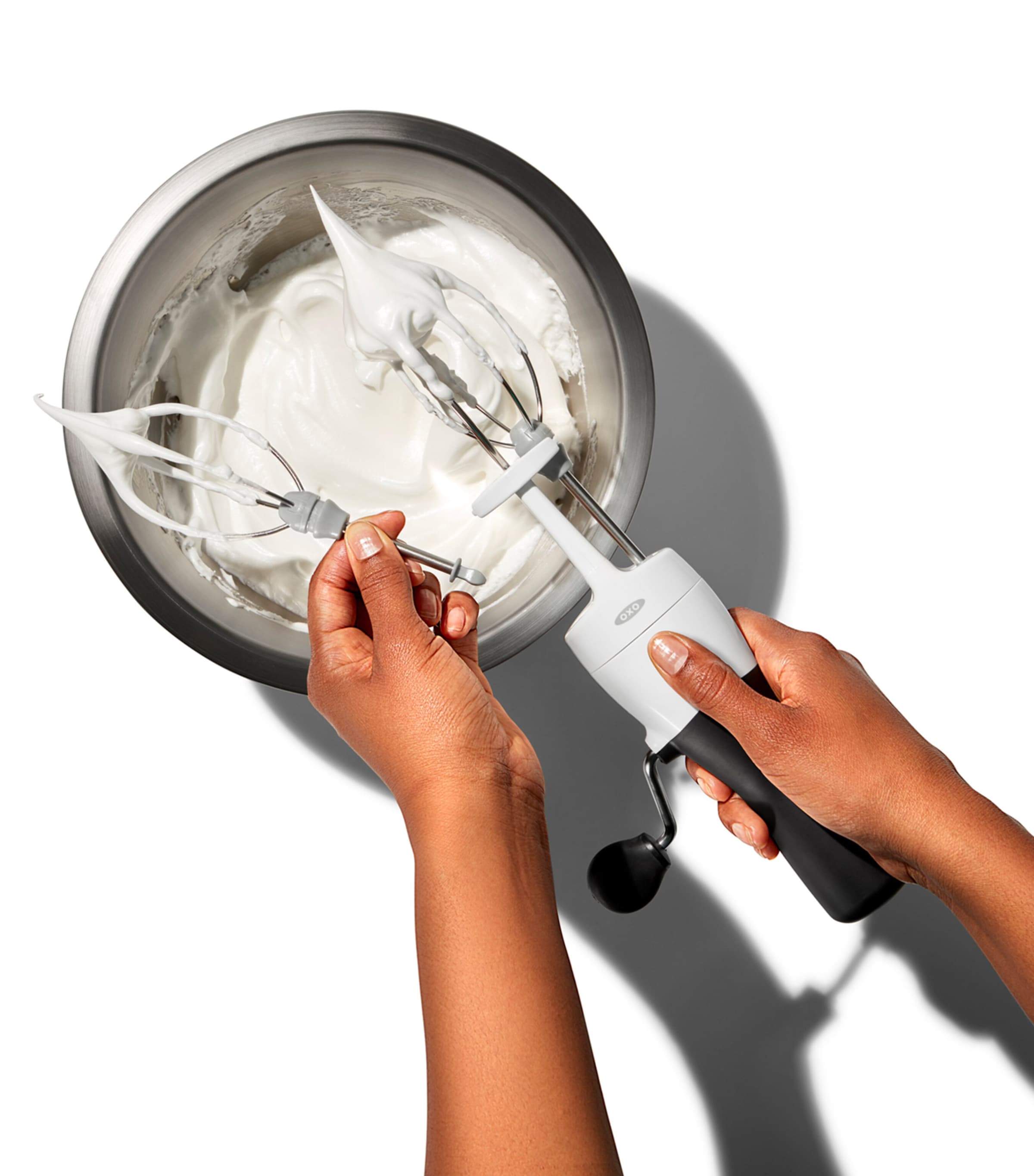 Oxo Good Grips Egg Beater White/silver/black Image 3