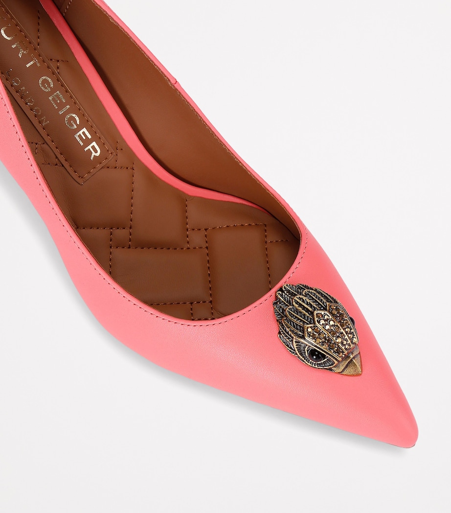 Leather Belgravia Eagle Pumps PINK COMB Image 3