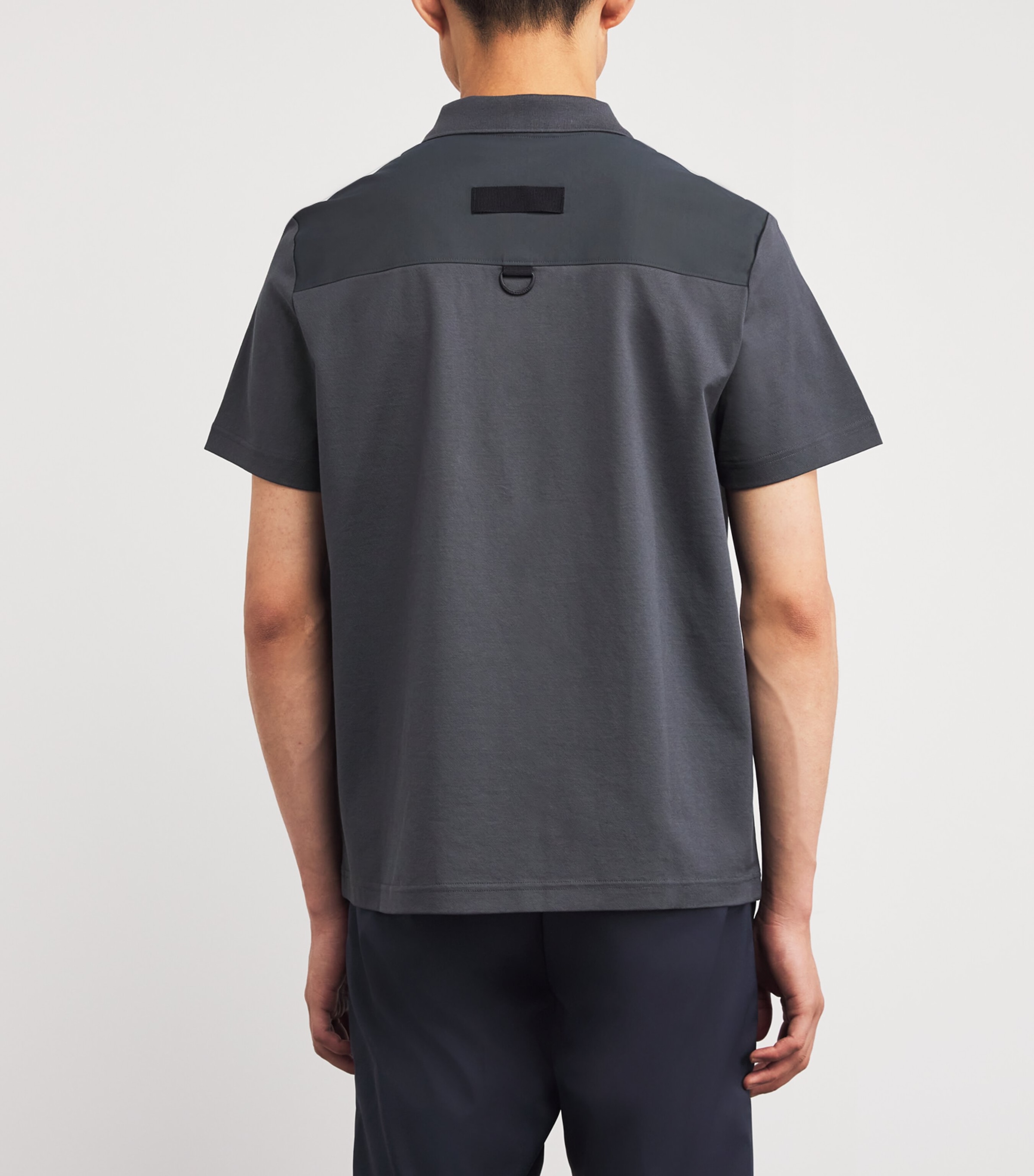 Cotton Dalon Polo Shirt CEMENT - 1542 Image 4