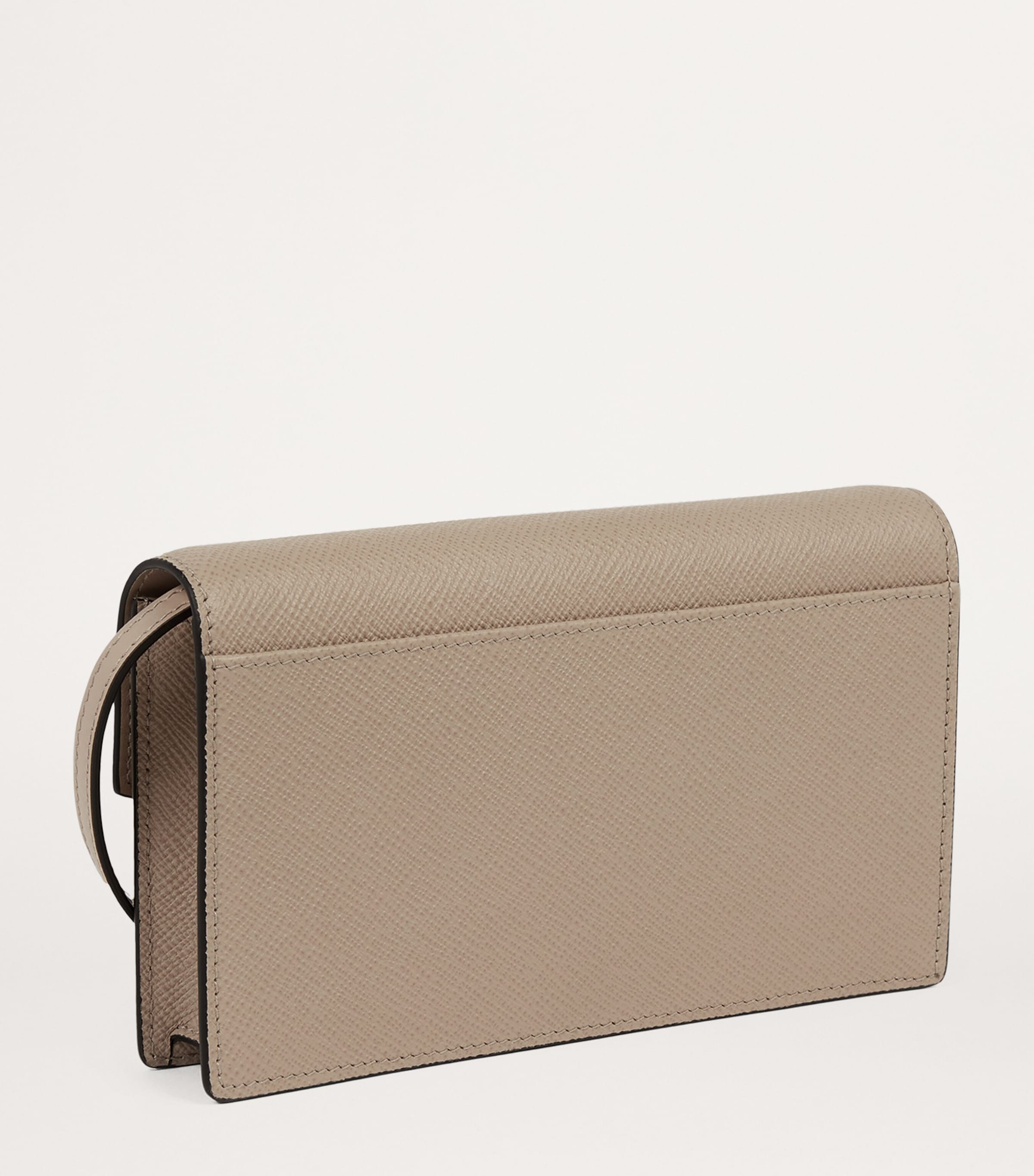 Panama Leather Envelope Cross-Body Bag SANDSTONE Image 2