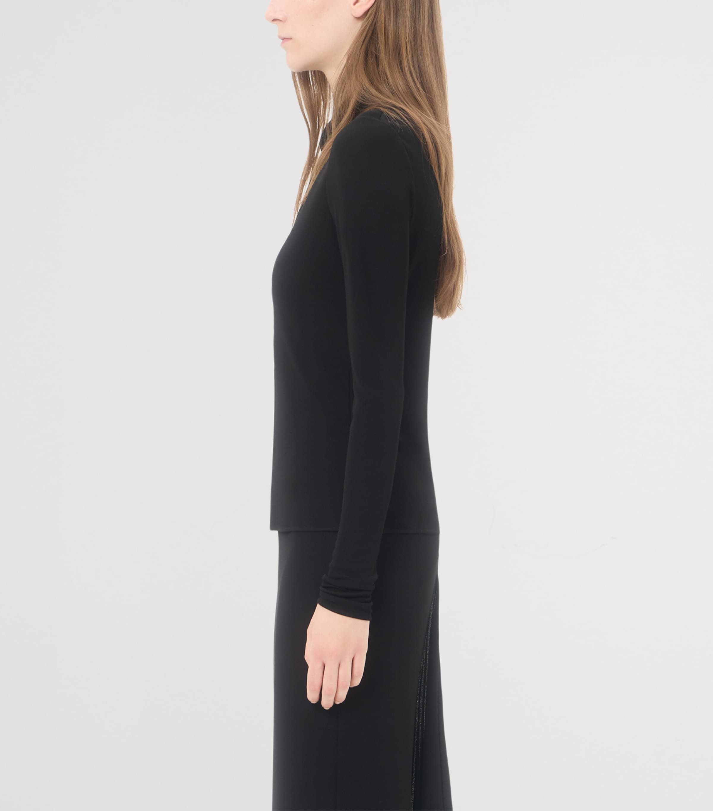 Valentino Womens Keyhole Long-Sleeve Top Image 4