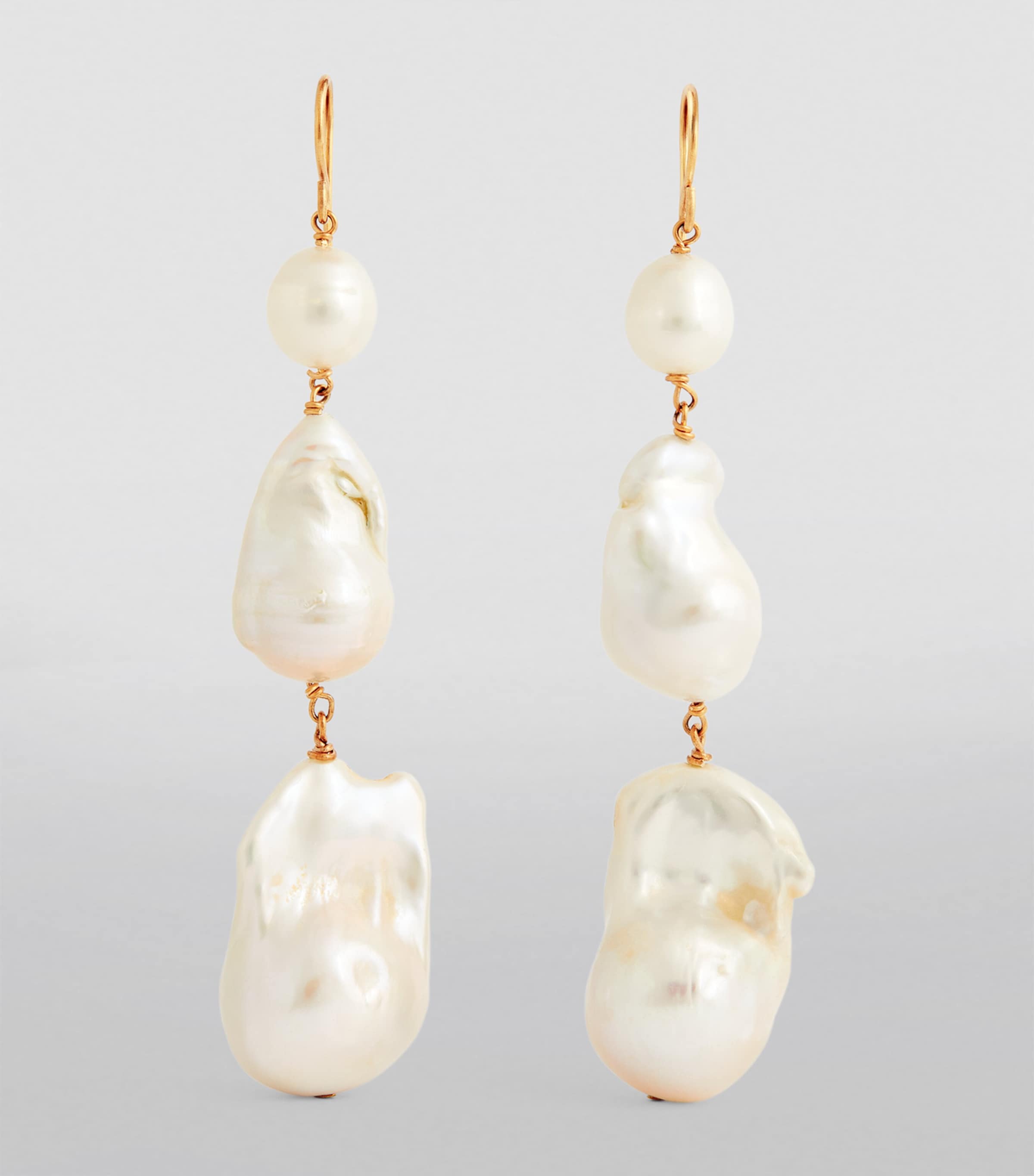 【関税&送料込み】Jil Sander Pearl Earrings Jil Sander Pearl Drop Earrings | Harrods AU