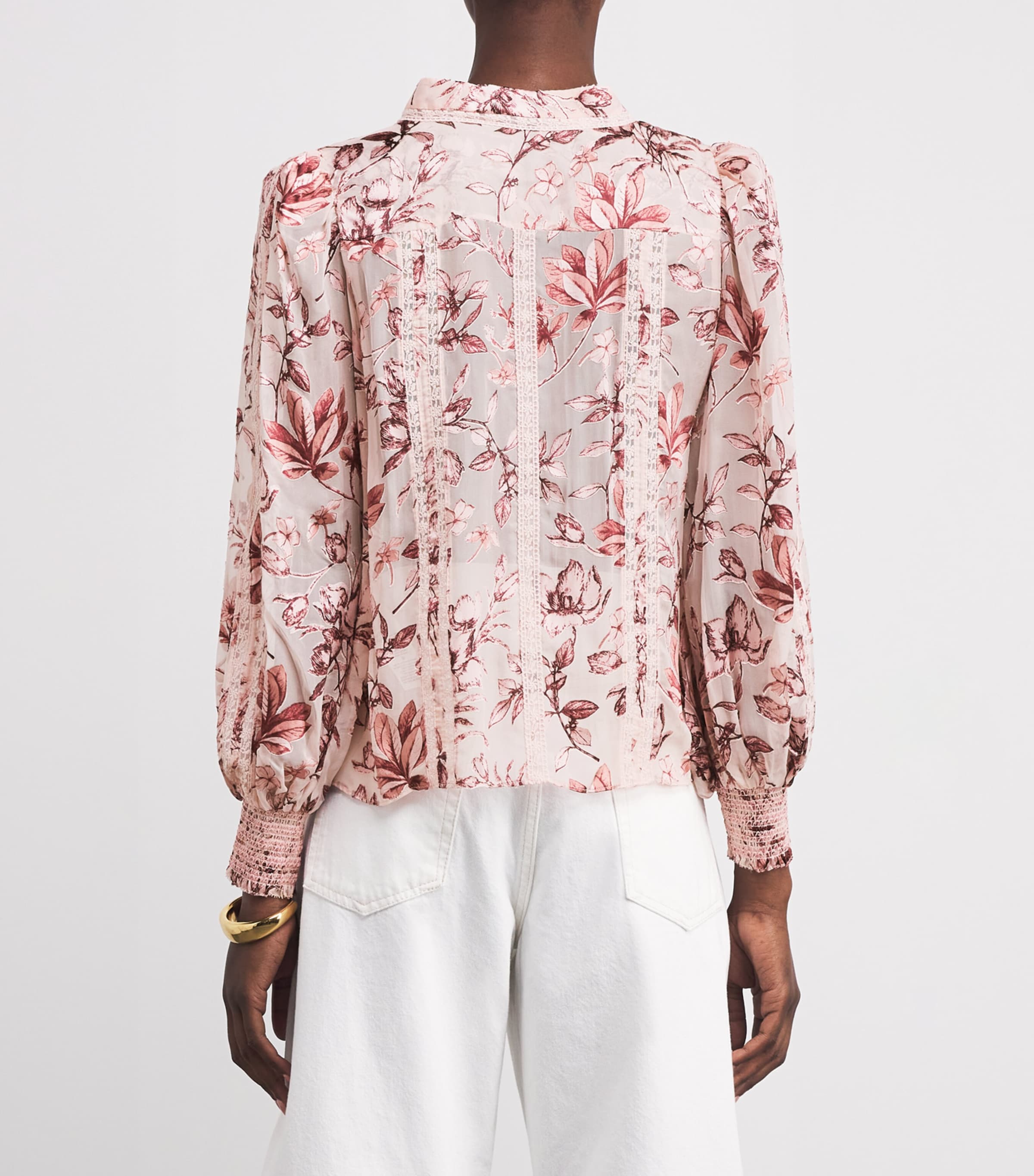 Floral Arlette Blouse J667MYSTCGRDN EN RSE Image 4