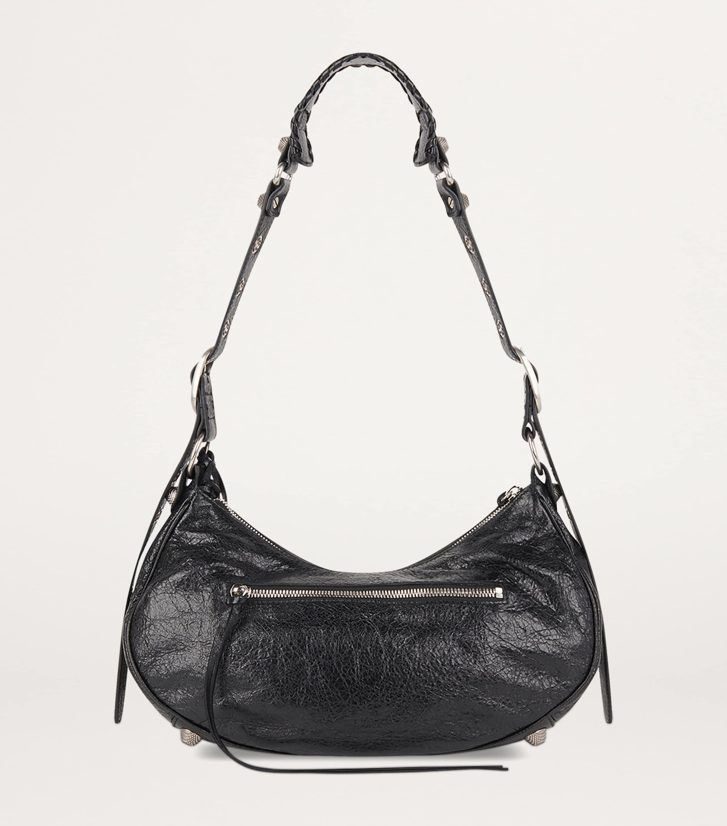 Balenciaga Black Le Cagole Shoulder Bag | Harrods US