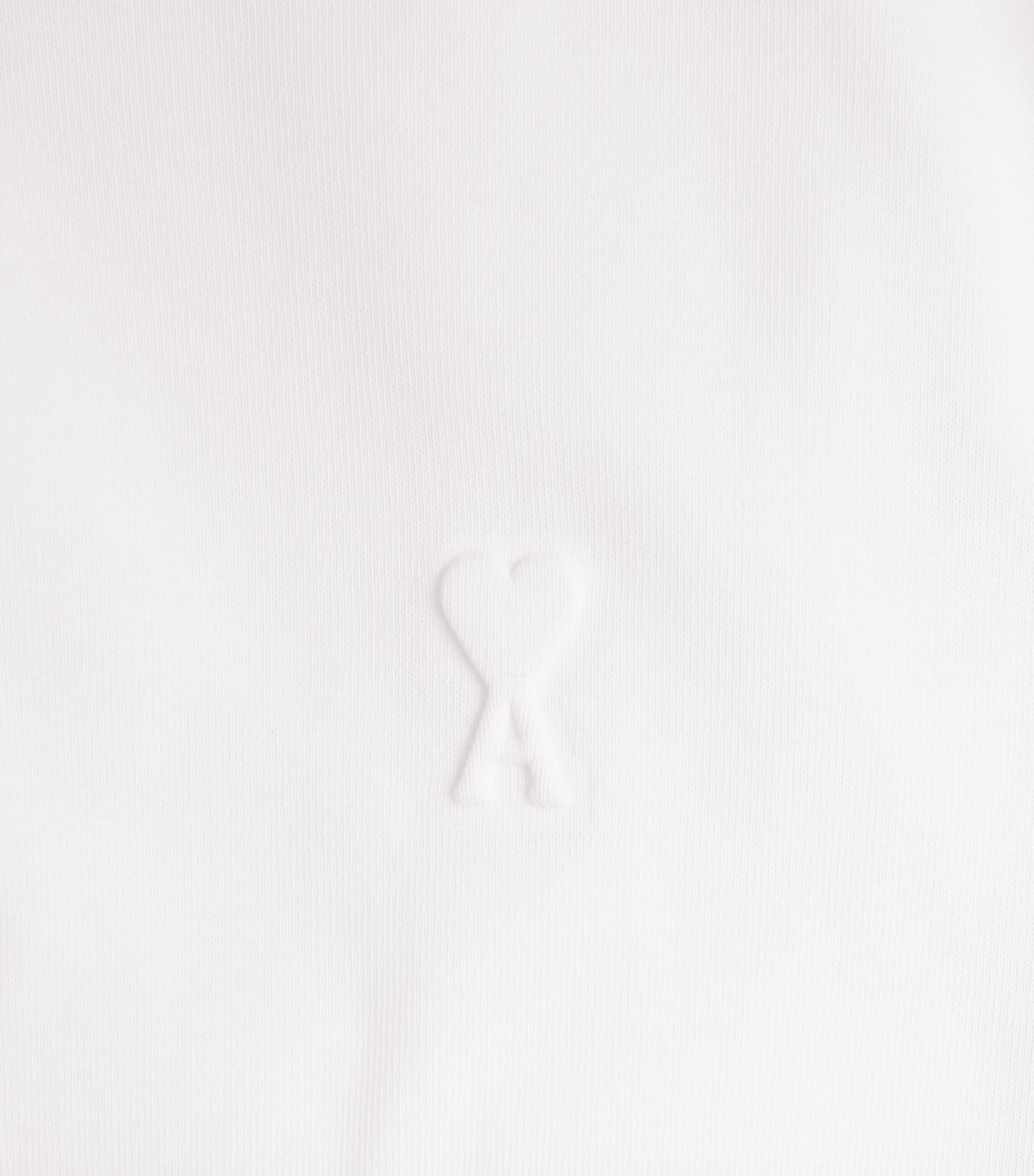 Cotton Embroidered Logo T-Shirt 100 - BLANC Image 5