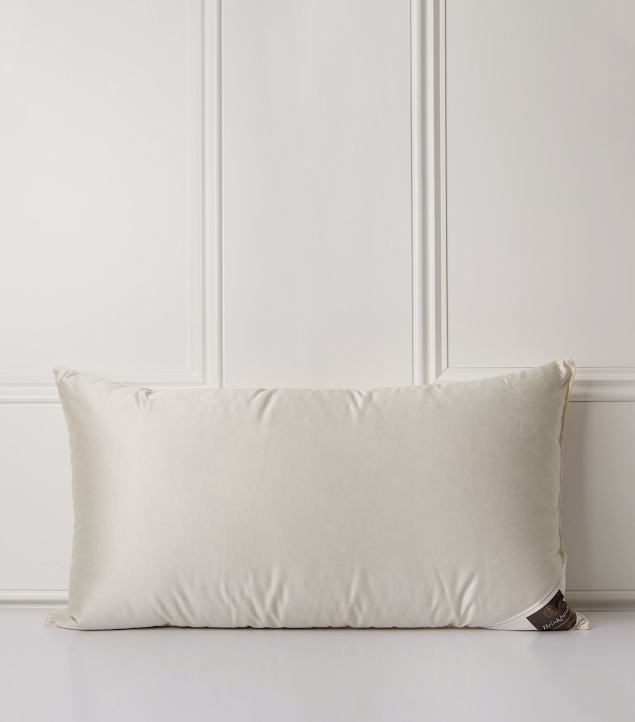 Arctic Duck Down Pillow (50cm x 90cm) IVORY Image 3
