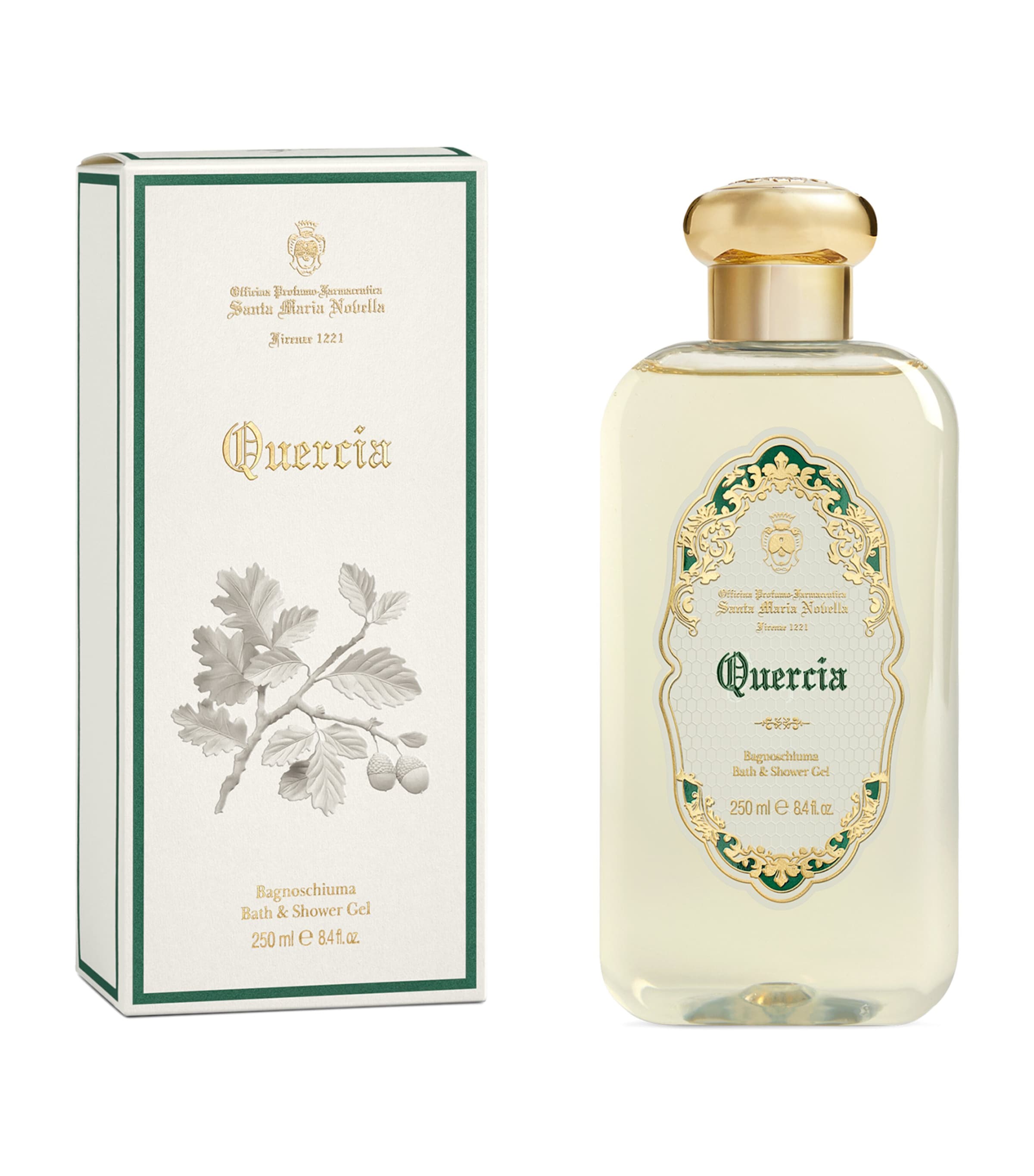 SANTA MARIA NOVELLA Quercia Bath Gel (250ml) Image 2