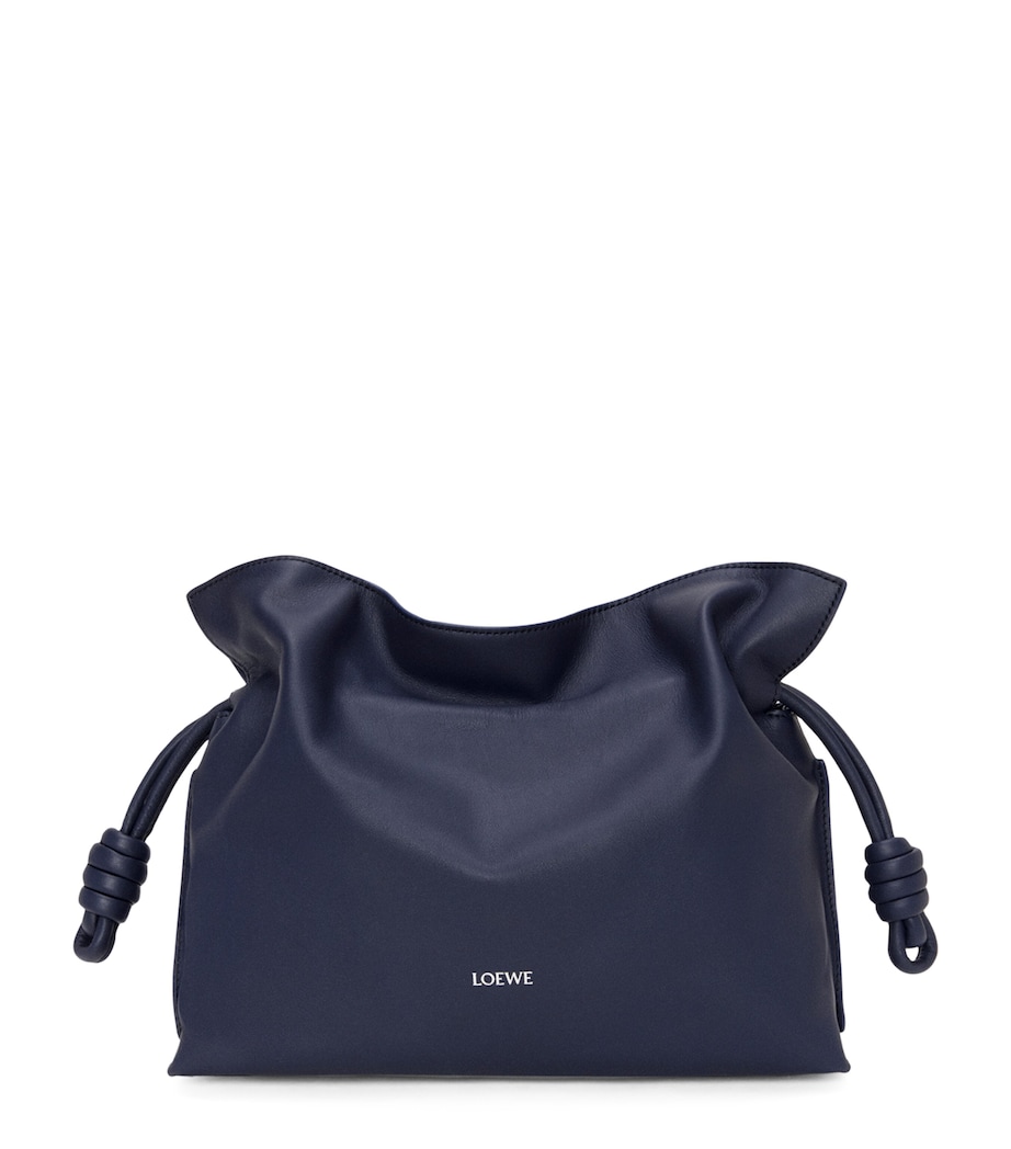 LOEWE Leather Flamenco Purse Abyss Blue Image 1