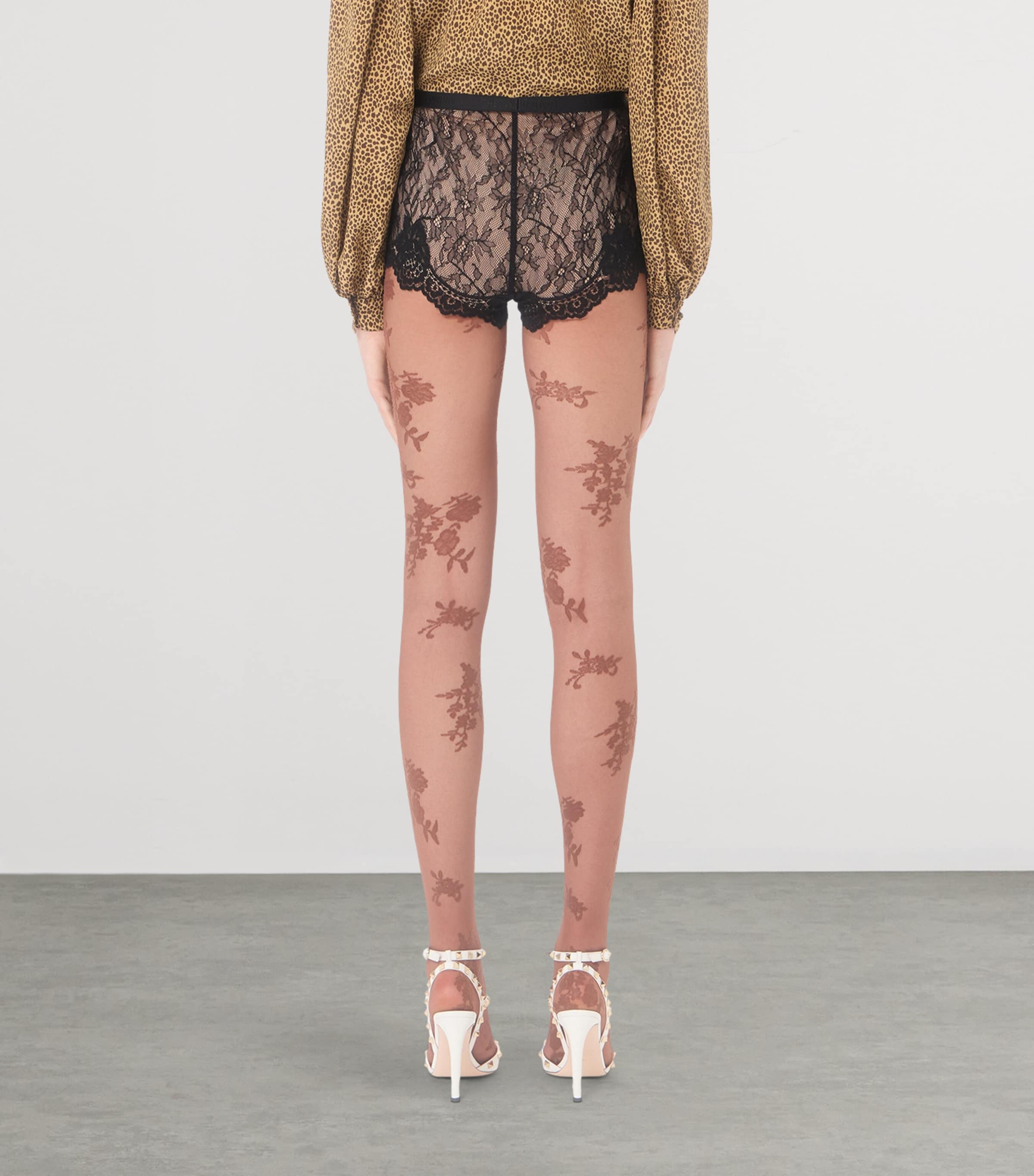 Valentino Womens Lace Shorts Image 5
