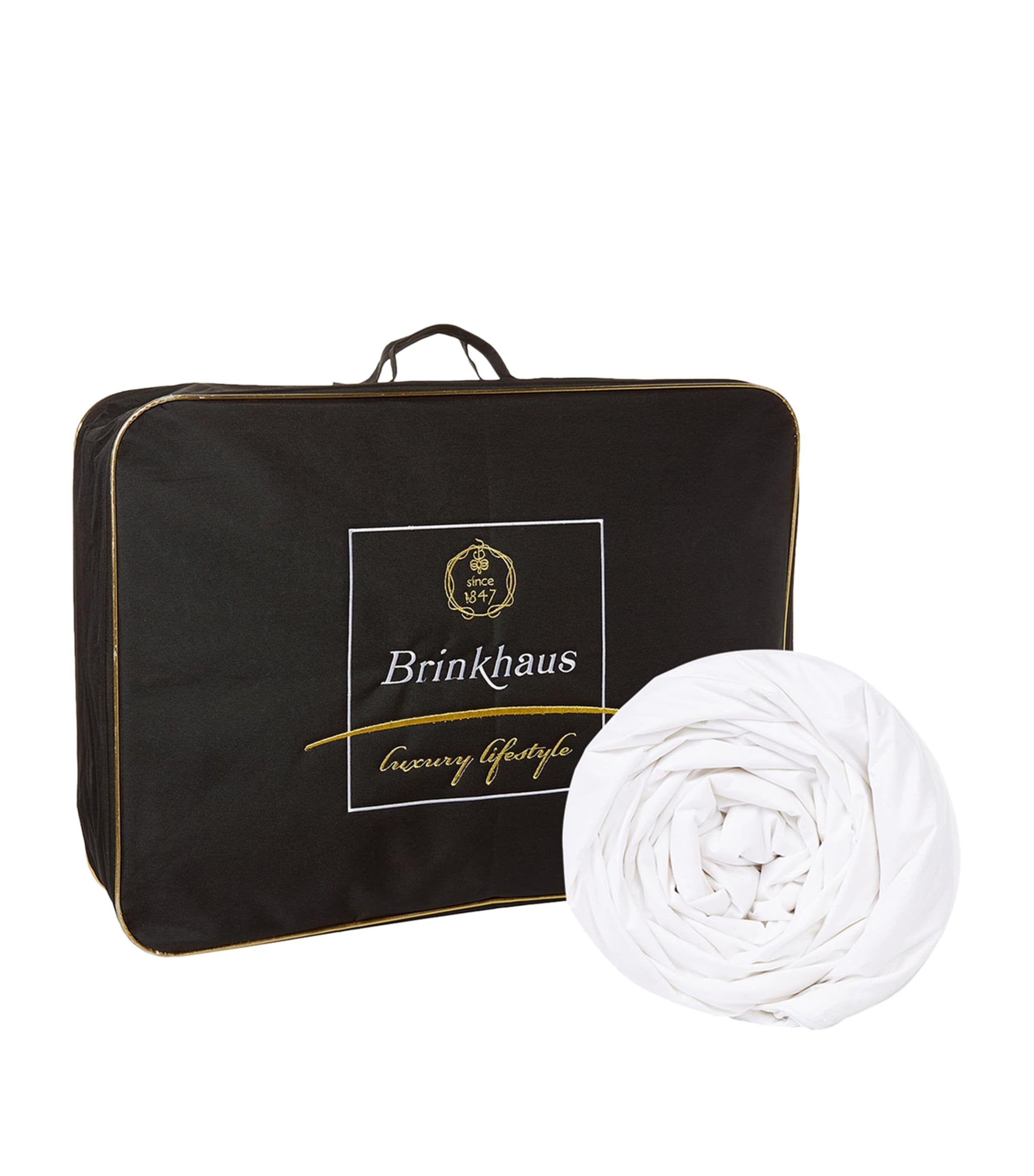 Brinkhaus Chalet 100% Siberian Goose Down Summer Duvet In White