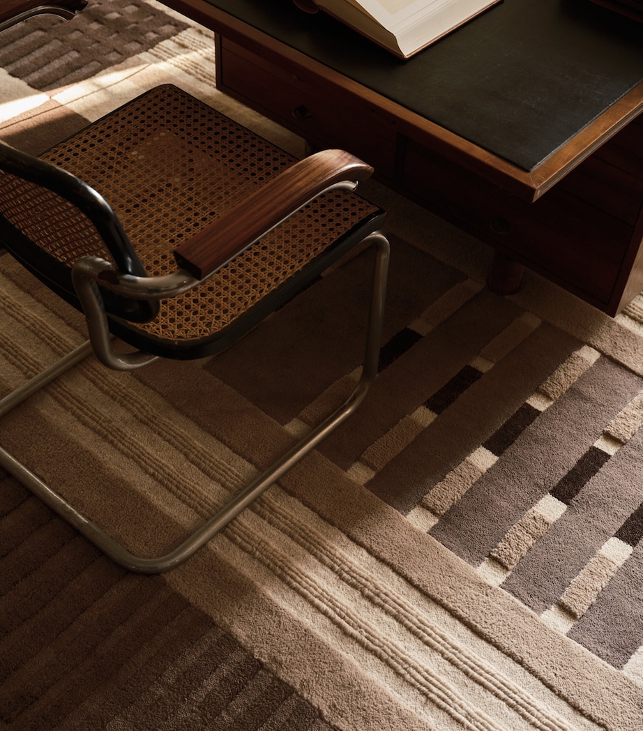 The Rug Company x Paul Smith Takt Rug (3.05m x 2.44m) Beige Image 3