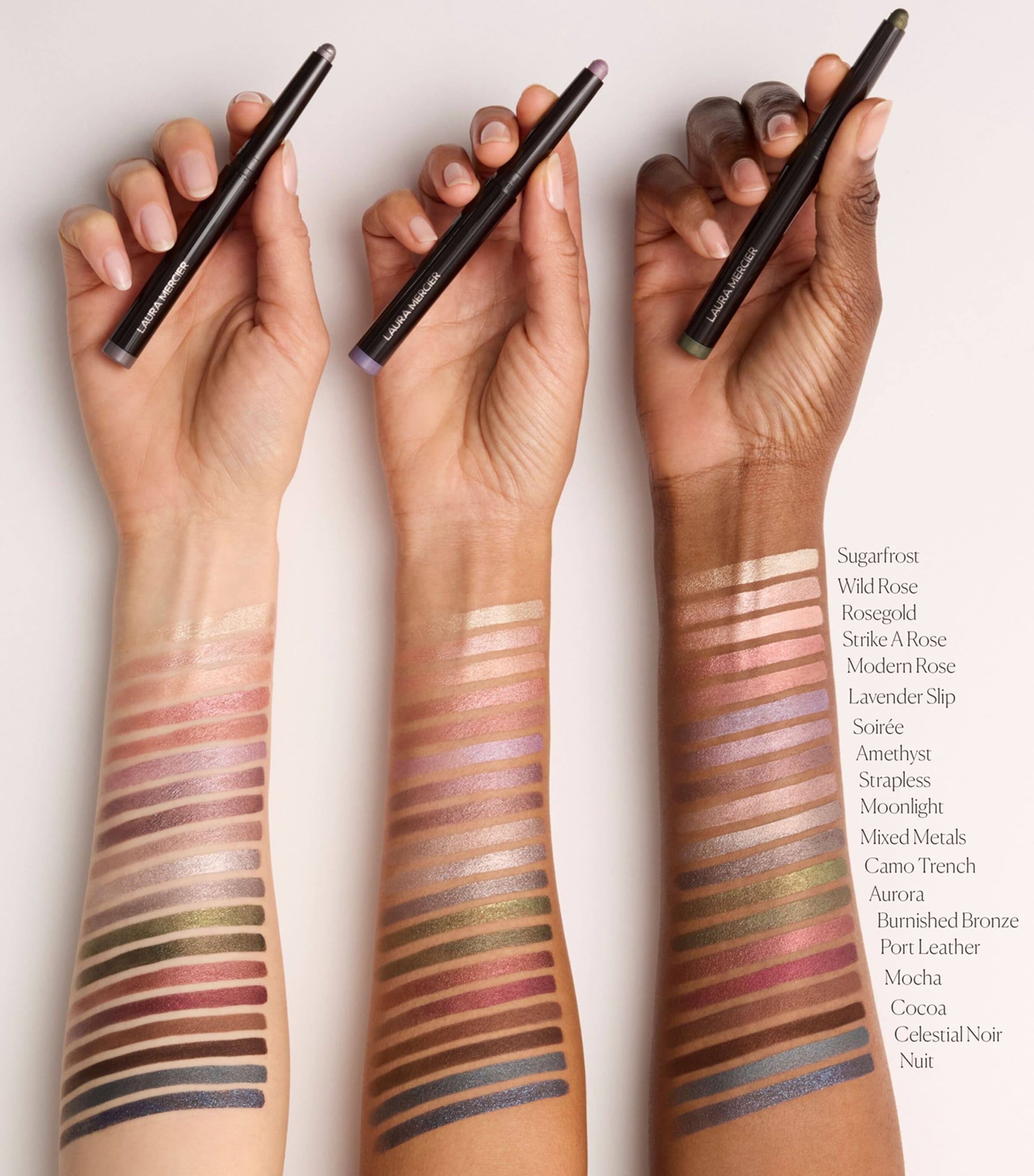 Laura Mercier Caviar Stick Shimmer Eyeshadow Stick Mixed Metals Image 4