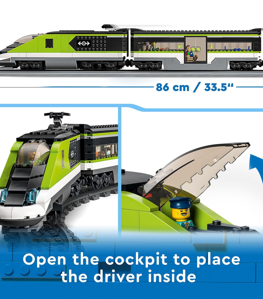 Lego City Express Passenger Train 60337 Image 3